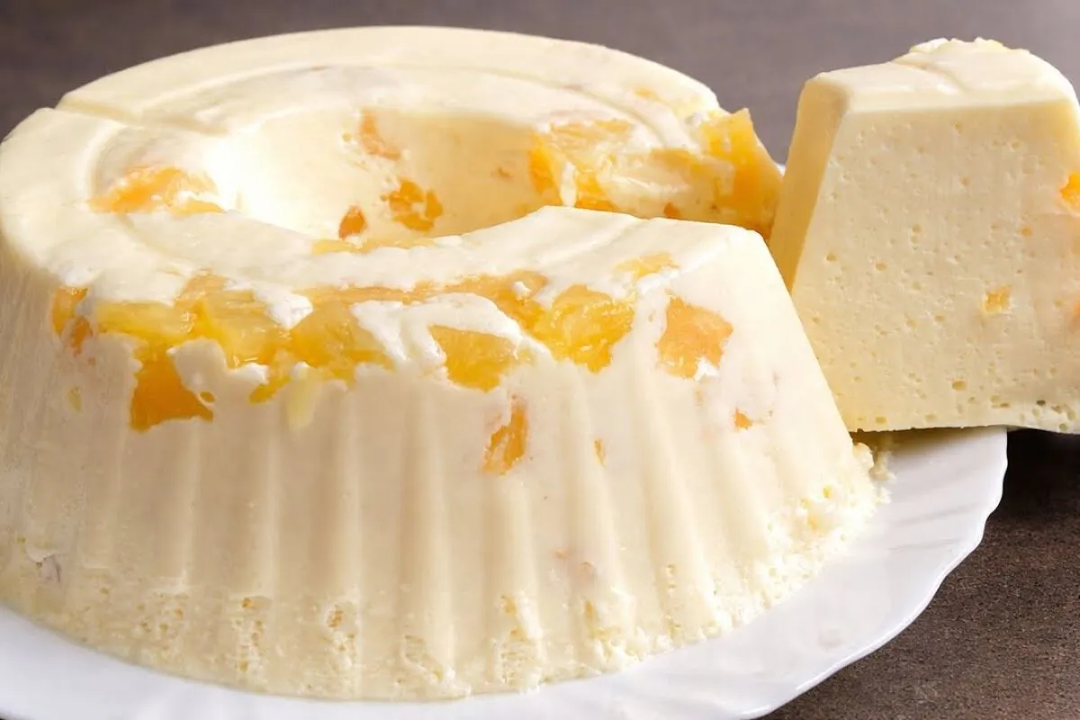 Sobremesa gelada de abacaxi: um doce refrescante e delicioso feito no liquidificador