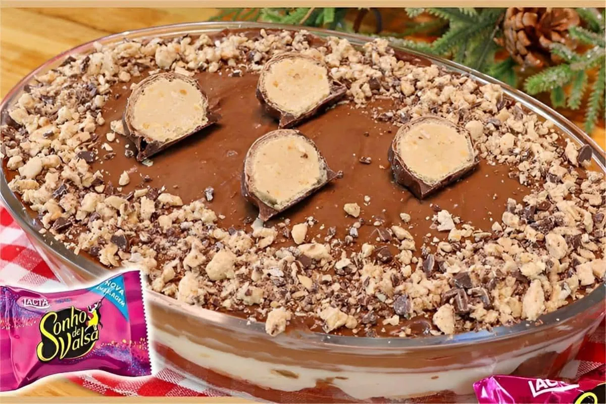 Sonho de valsa na travessa: essa sobremesa fica irresistível e é fácil de preparar