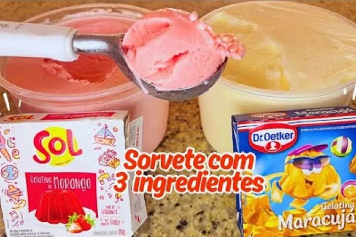 Sorvete caseiro: aprenda a fazer essa gostosura que rende muito usando apenas 3 ingredientes