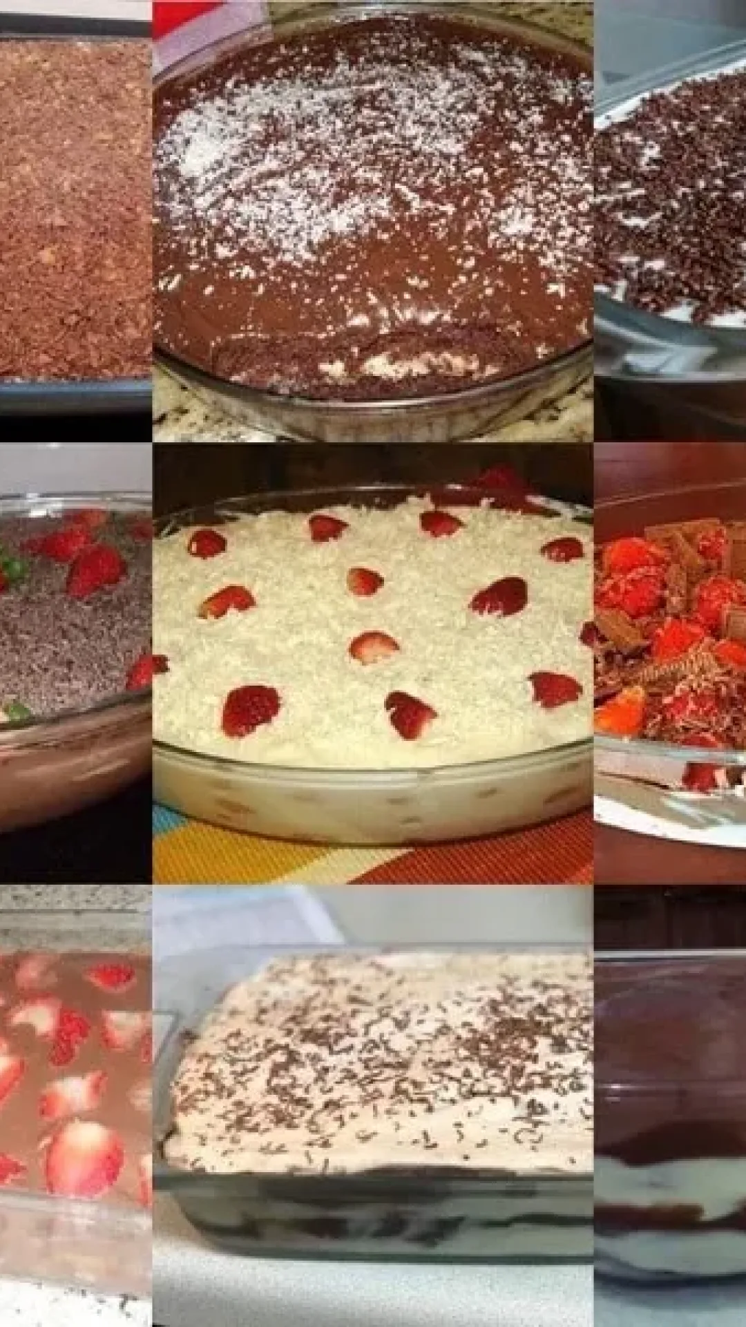 11+ Receitas de Pavê de Chocolate
