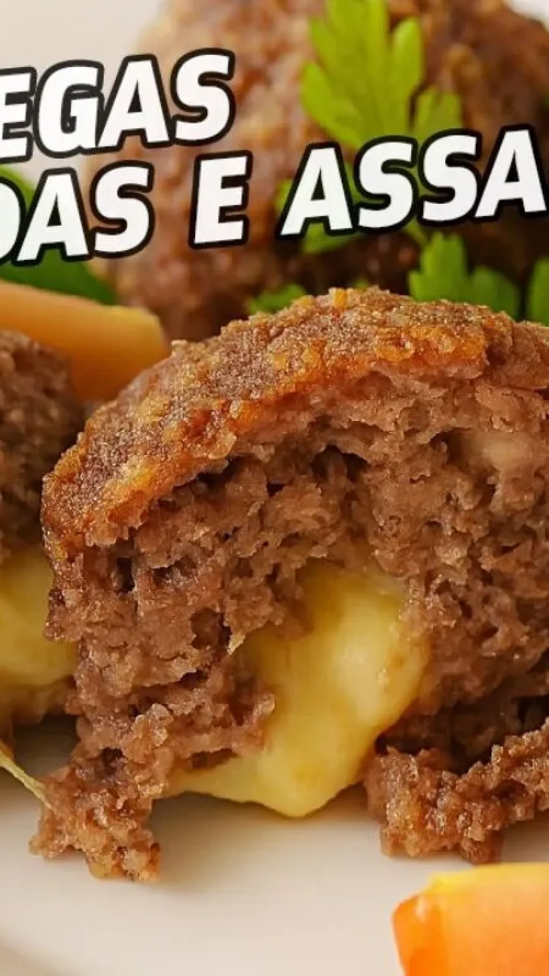 Almôndega recheada de forno: você já provou? É melhor fazer na fritura