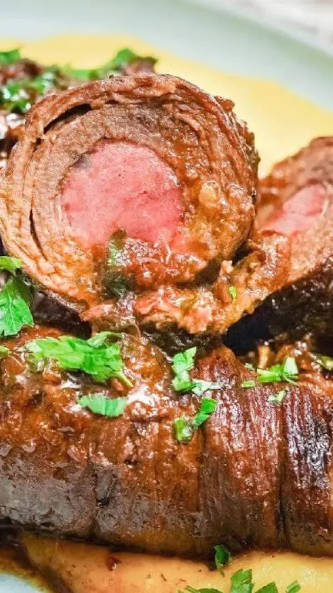 Bife a rolê gostoso e saboroso que nem esse você nunca comeu igual receita de chef