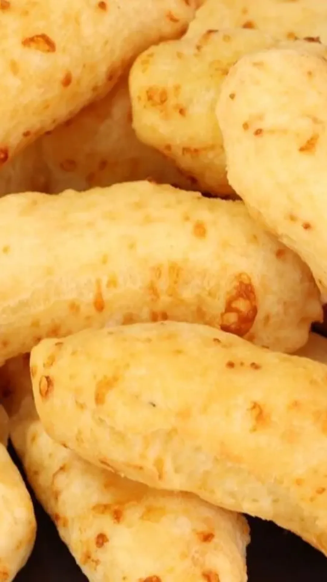 Biscoitão de polvilho frito que não estoura e cresce muito para a hora do seu cafezinho