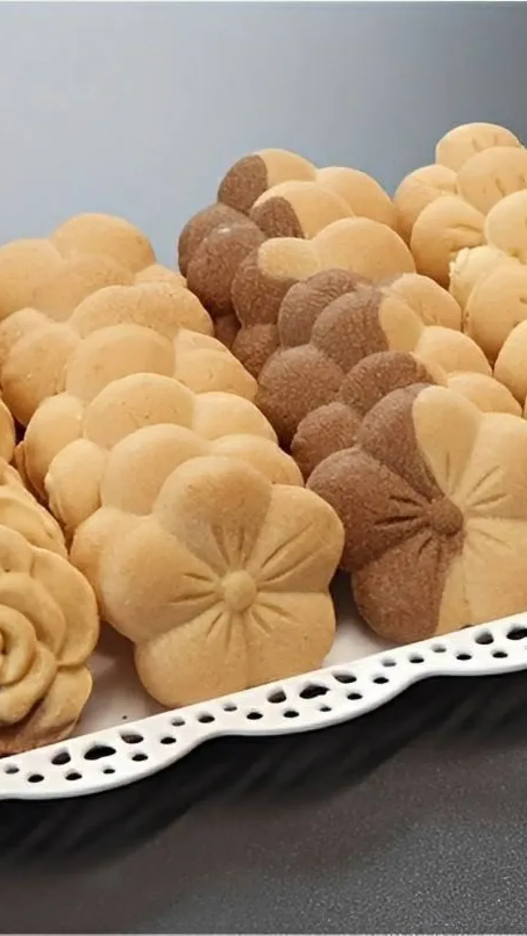 Biscoito amanteigado de padaria ótimo para decorar sua mesa de natal