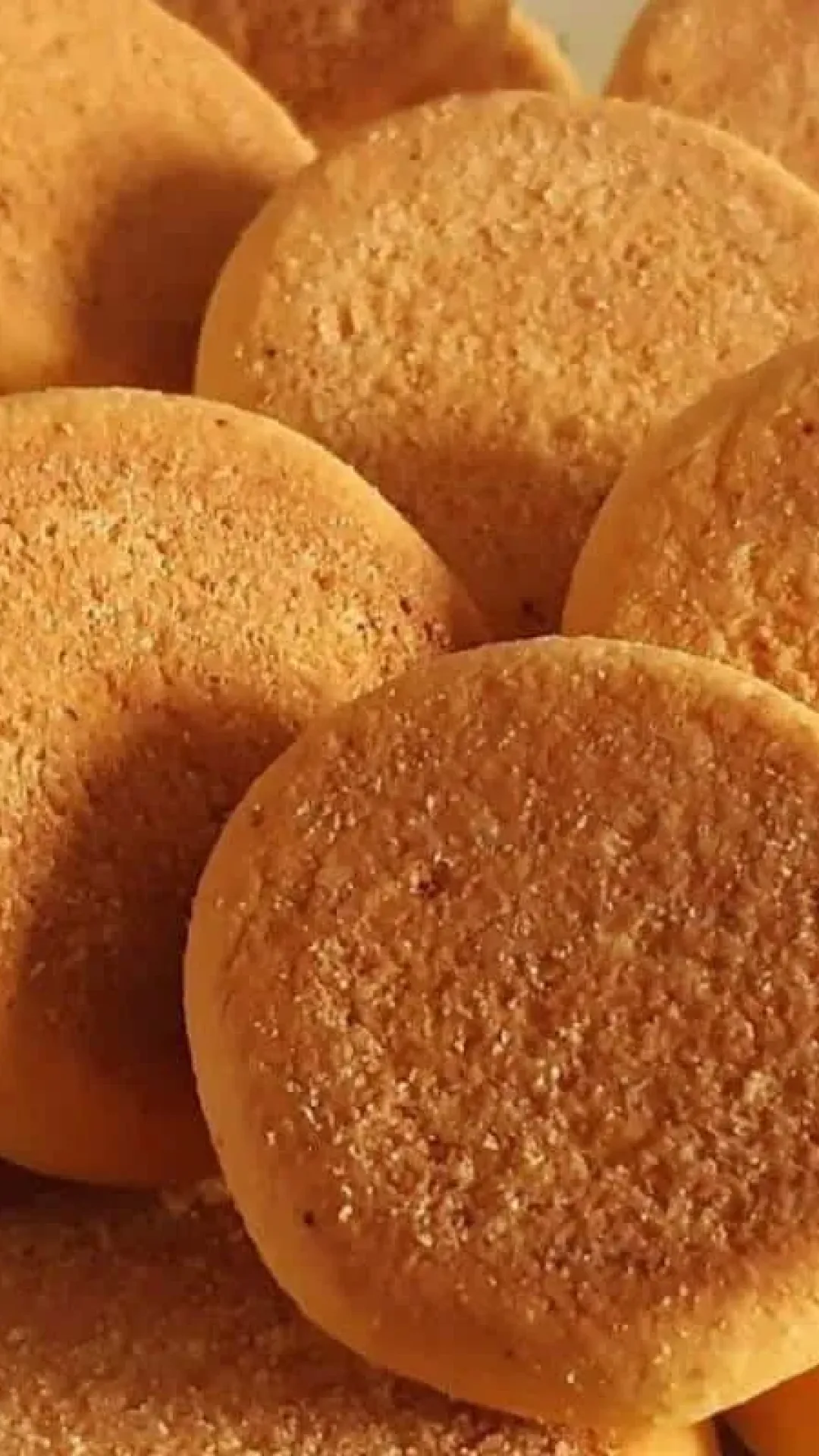 Bolachinha de fubá da vovó crocante para saborear com um cafezinho