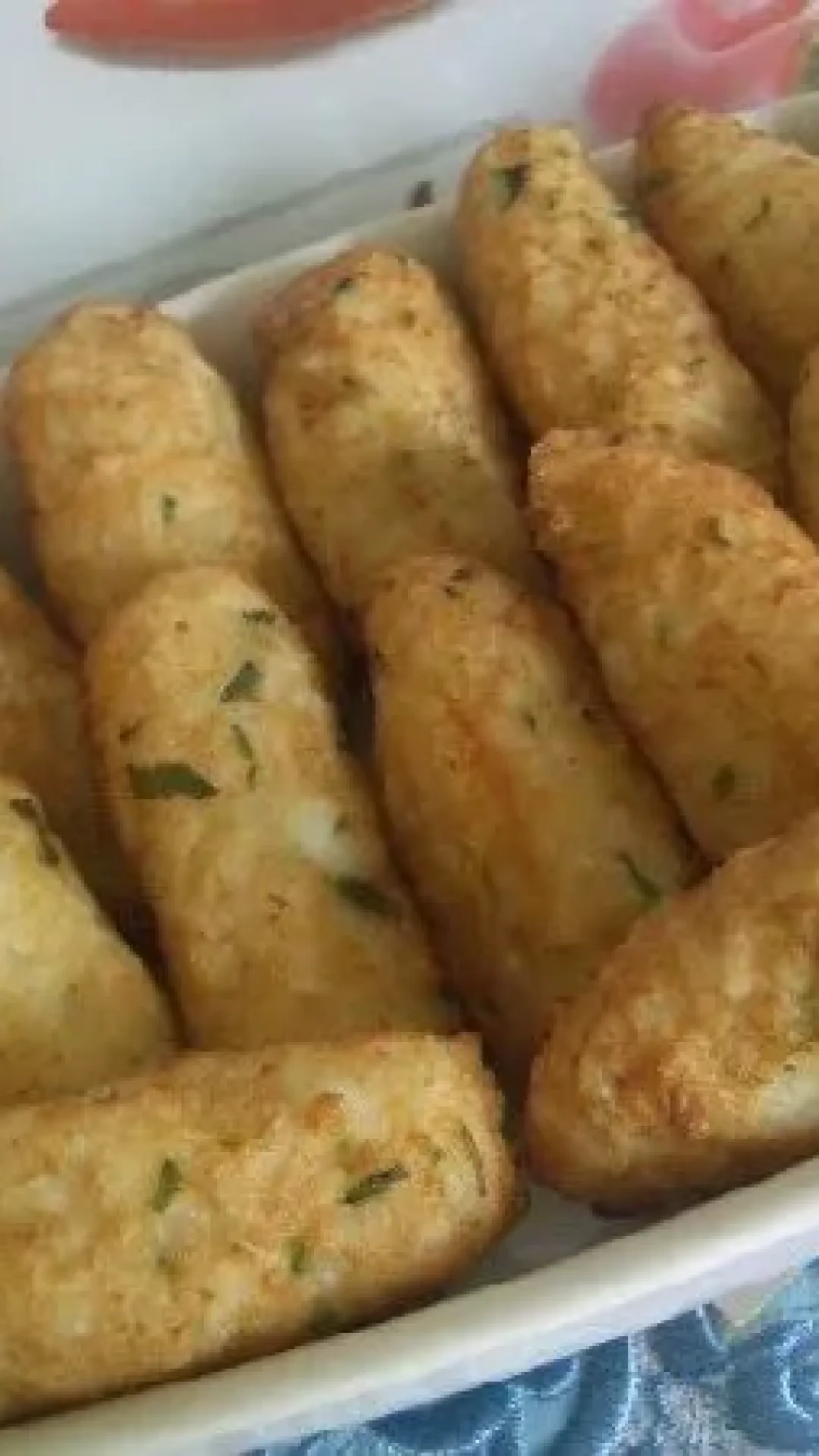 Bolinho de Arroz com Queijo