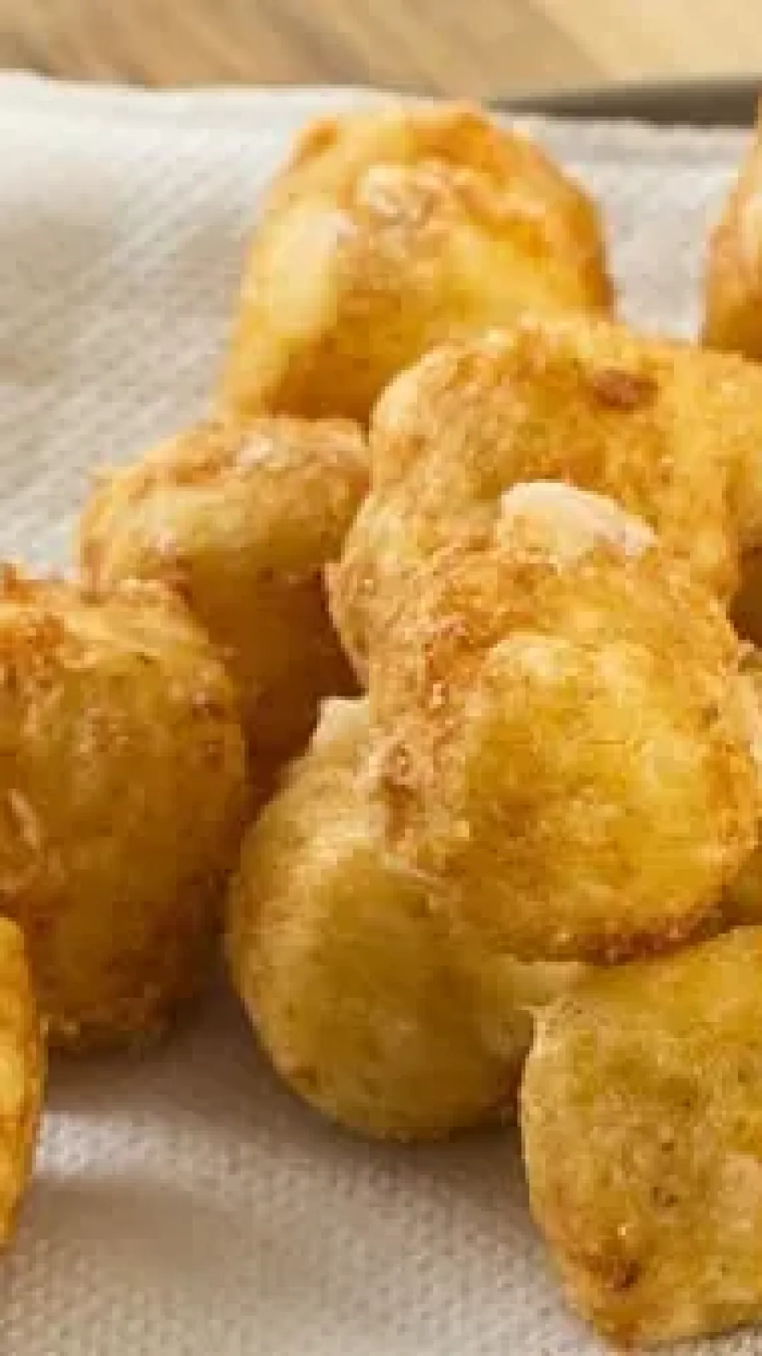 Bolinho de Mandioca com Mussarela