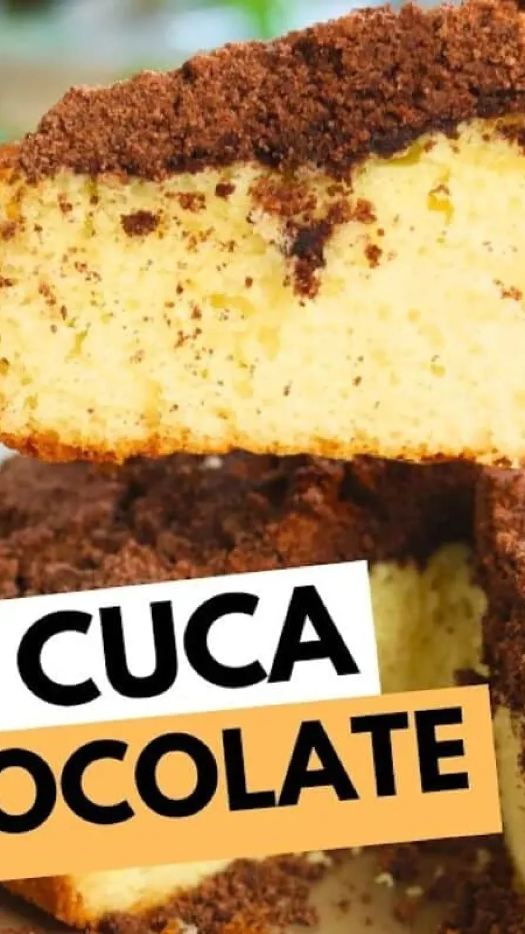 Bolo com farofinha de chocolate: a receita macia, crocante e irresistível que todos vão amar