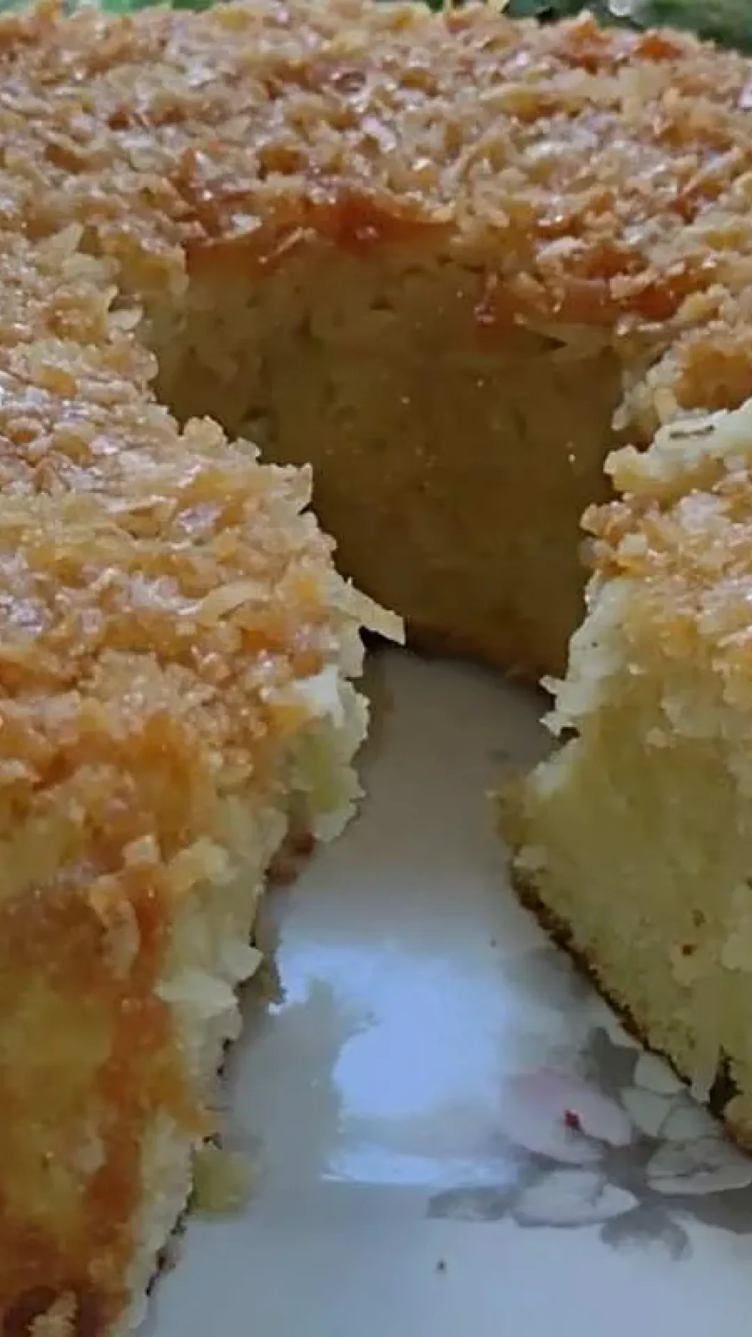 Bolo de coco simples e fácil um bolo perfeito para o seu lanche da tarde ou café da manhã
