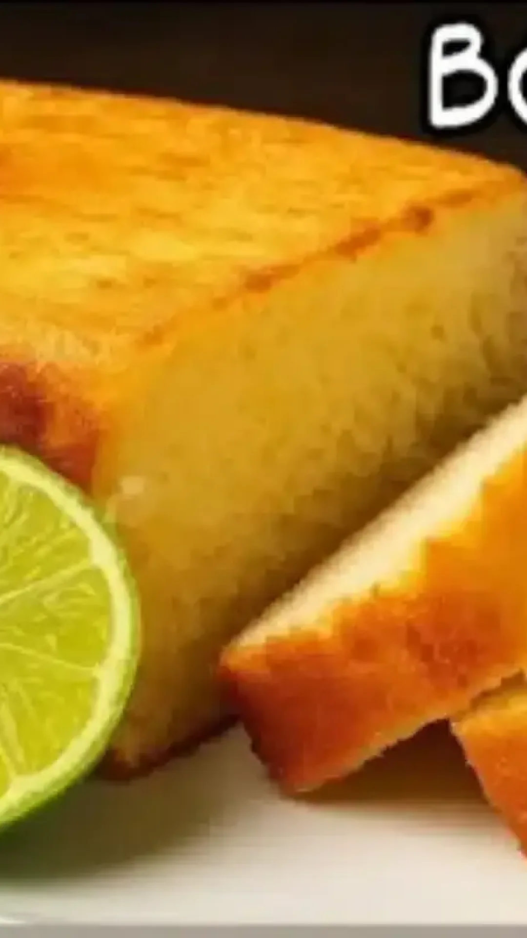 Bolo de limão italiano com textura leve e pronto em apenas 5 minutos para o seu lanche