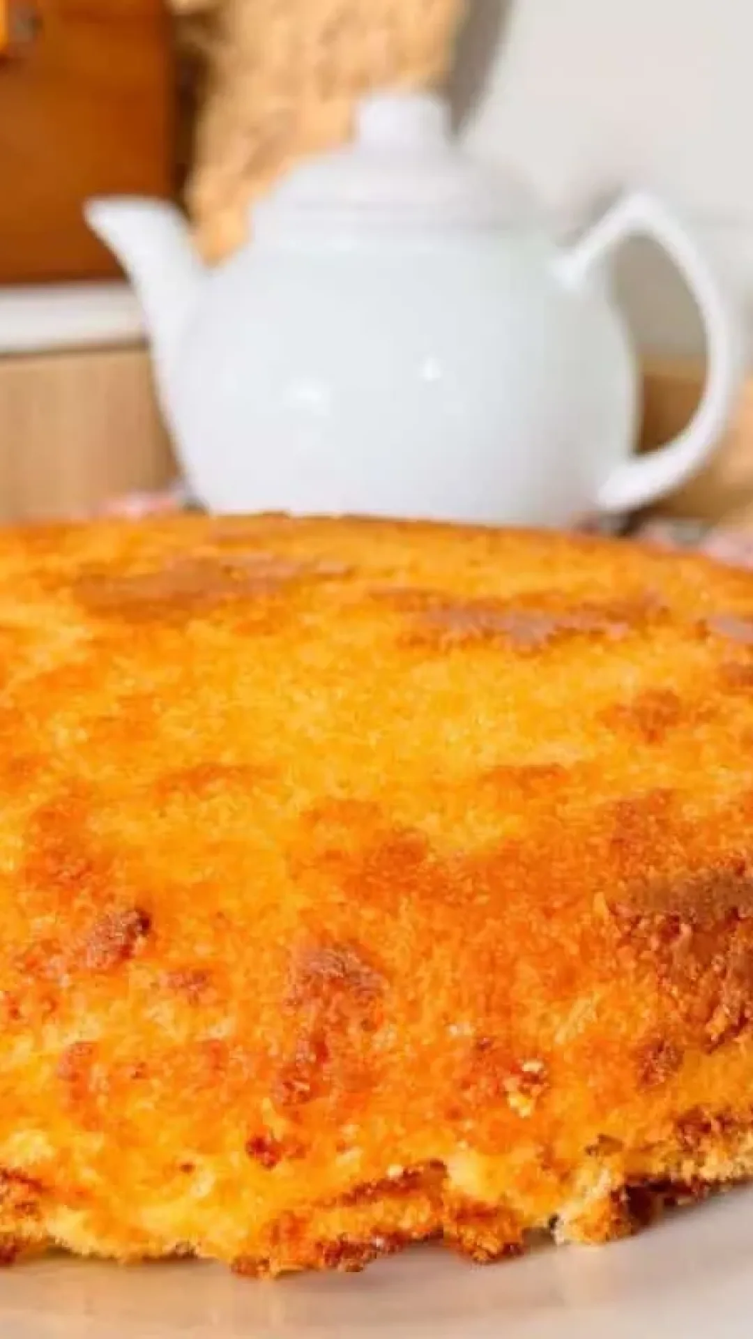Bolo de tapioca sem glúten muito macio e perfeito para quem busca uma opção saudável e saborosa