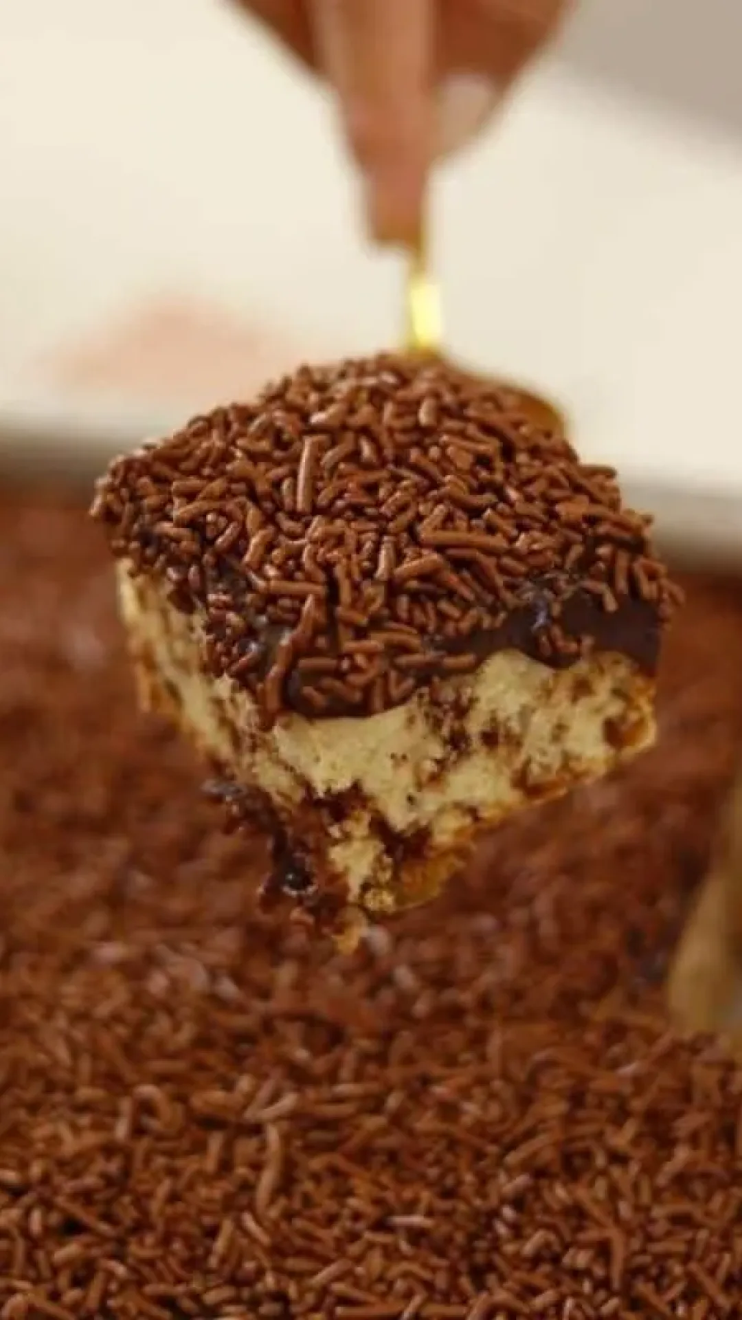 Bolo formigueiro com cobertura deliciosa que é totalmente irresistível