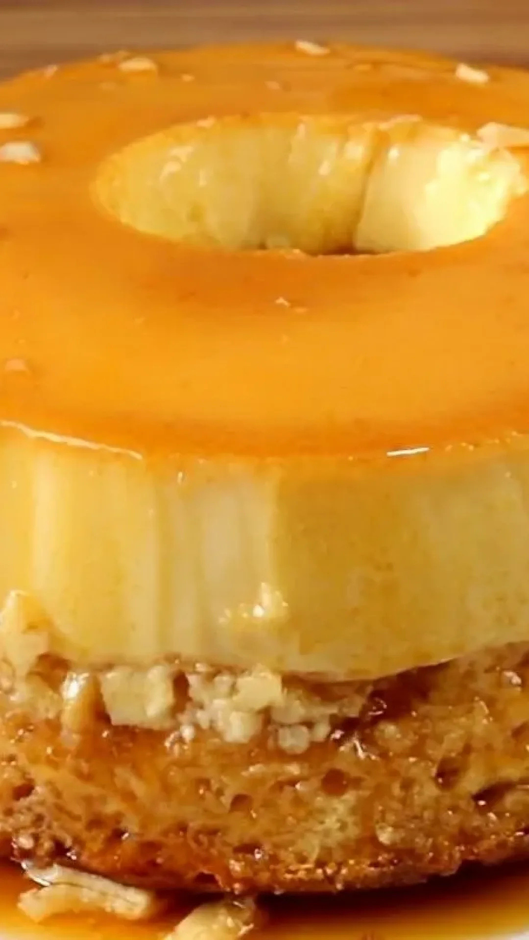 Bolo pudim bem simples e fácil de fazer perfeito para a sobremesa do dia dos pais