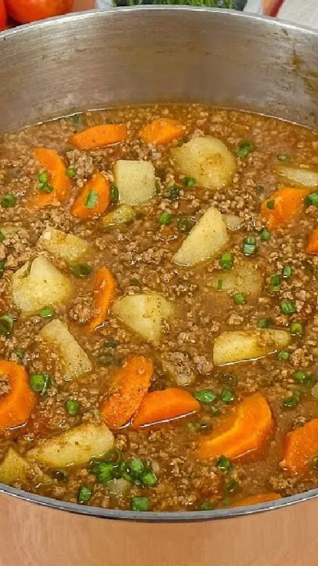 Carne moída com legumes uma receita que facilita a vida de tão fácil que é de fazer