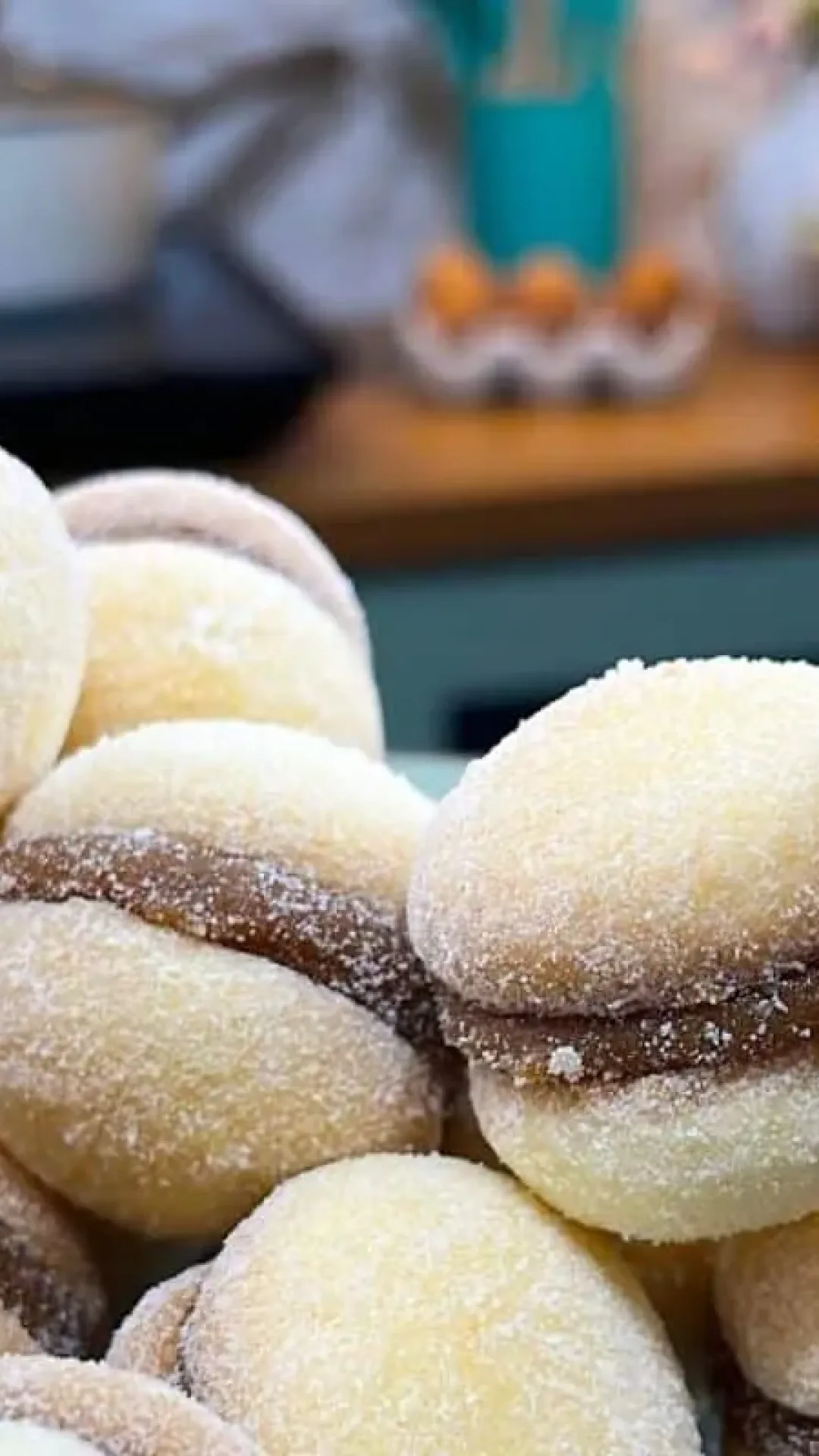 Casadinho de doce de leite feito no capricho para você saborear na hora do café