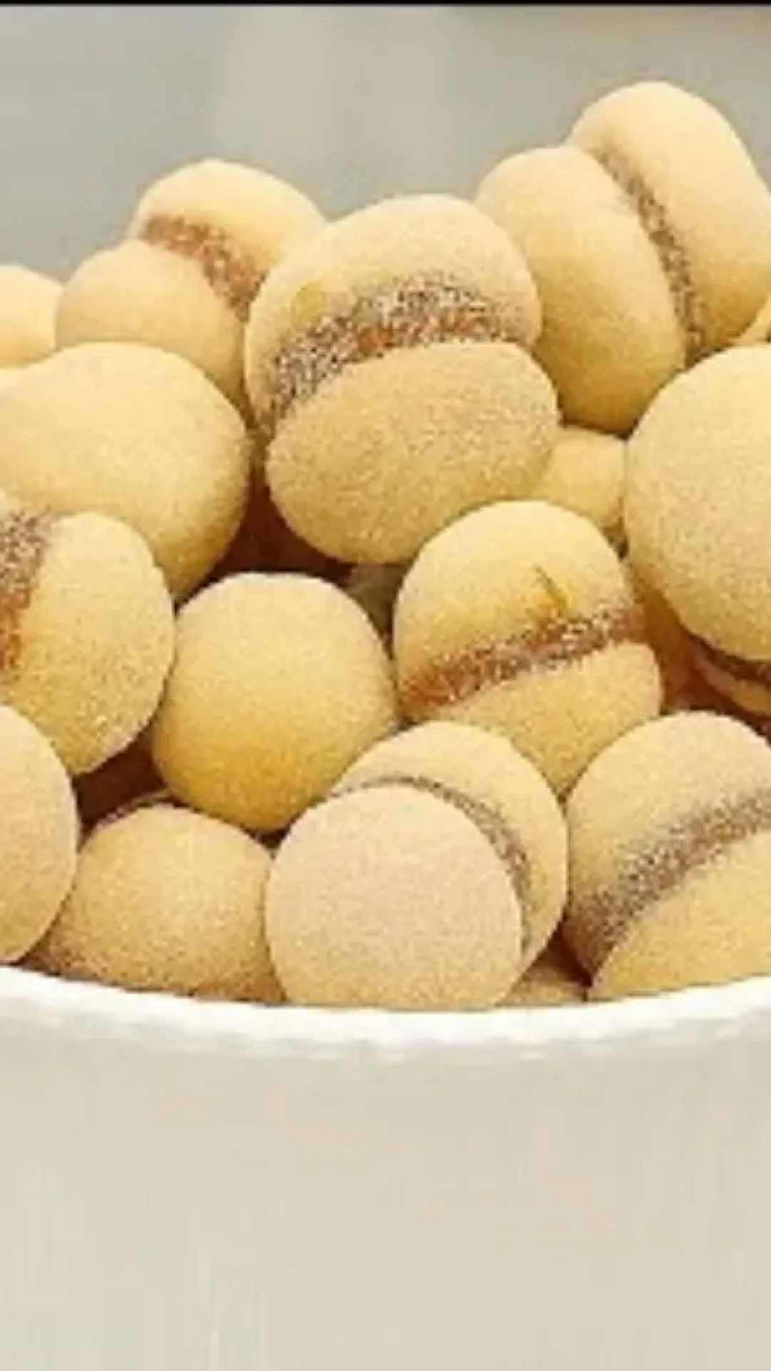 Casadinho de doce de leite que derrete, biscoitinho perfeito para acompanhar café