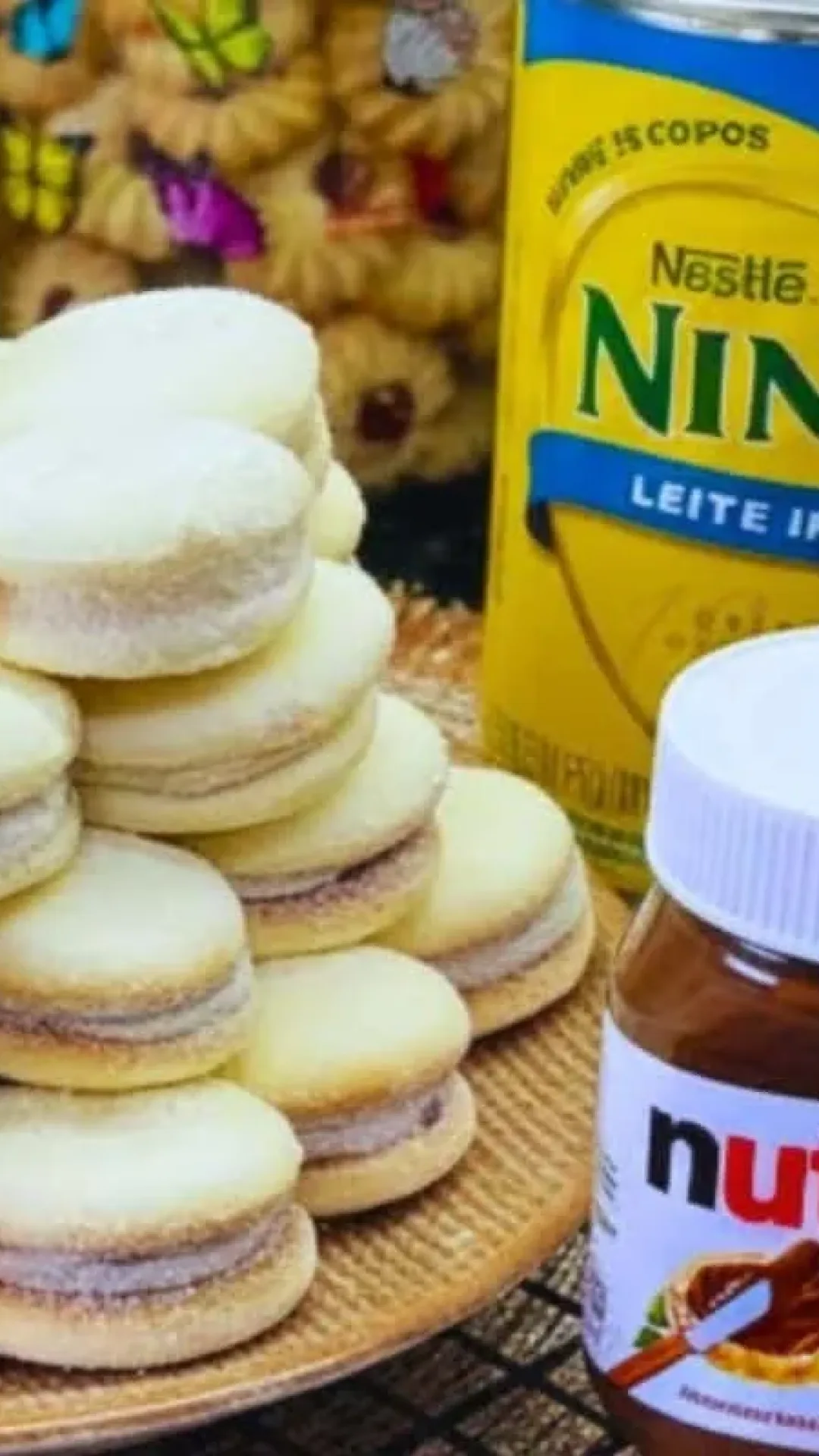 Casadinho leite ninho com nutella fácil de fazer e ótimo para vender