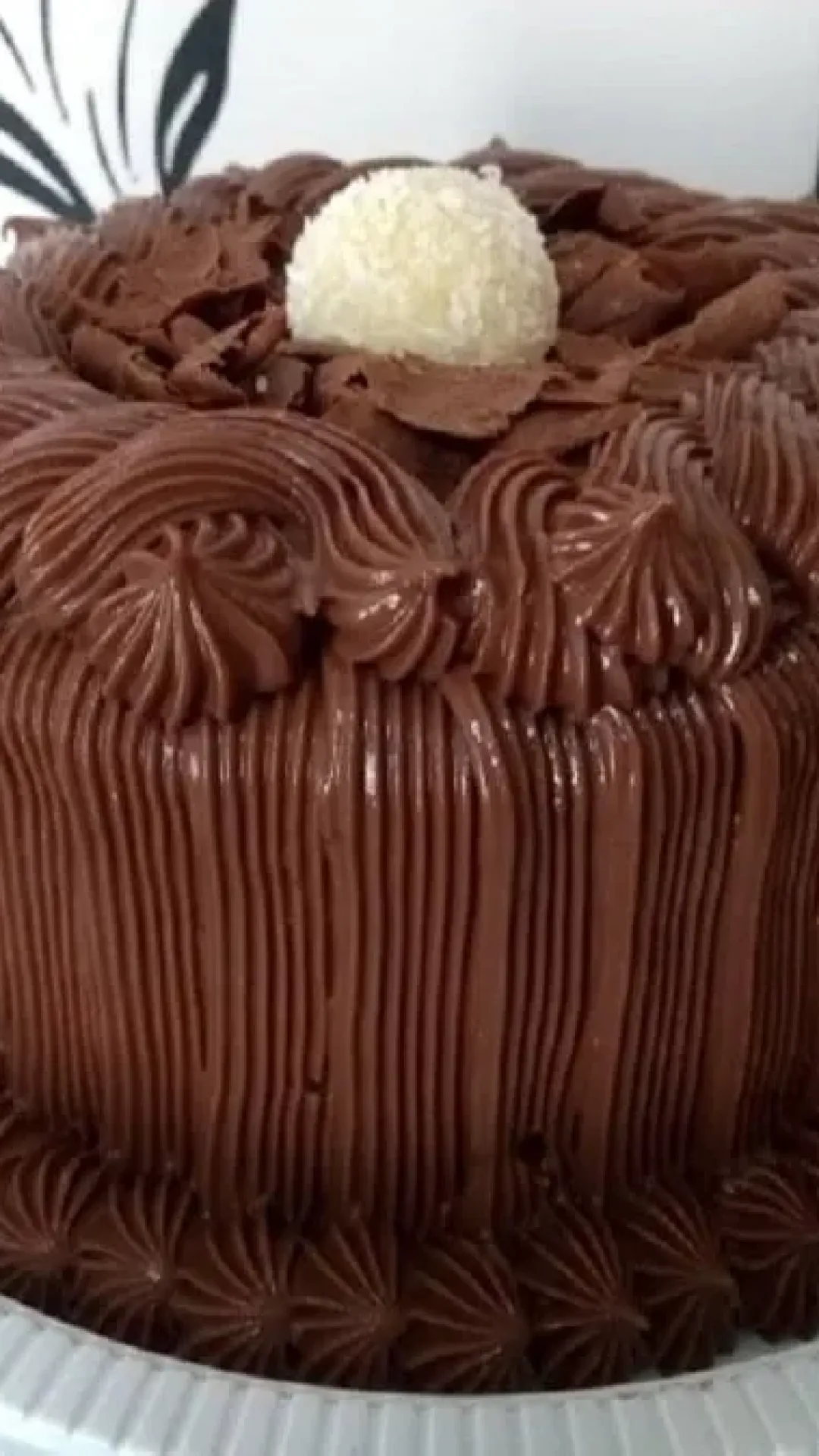 Cobertura de Chocolate Para Bolo de Aniversário