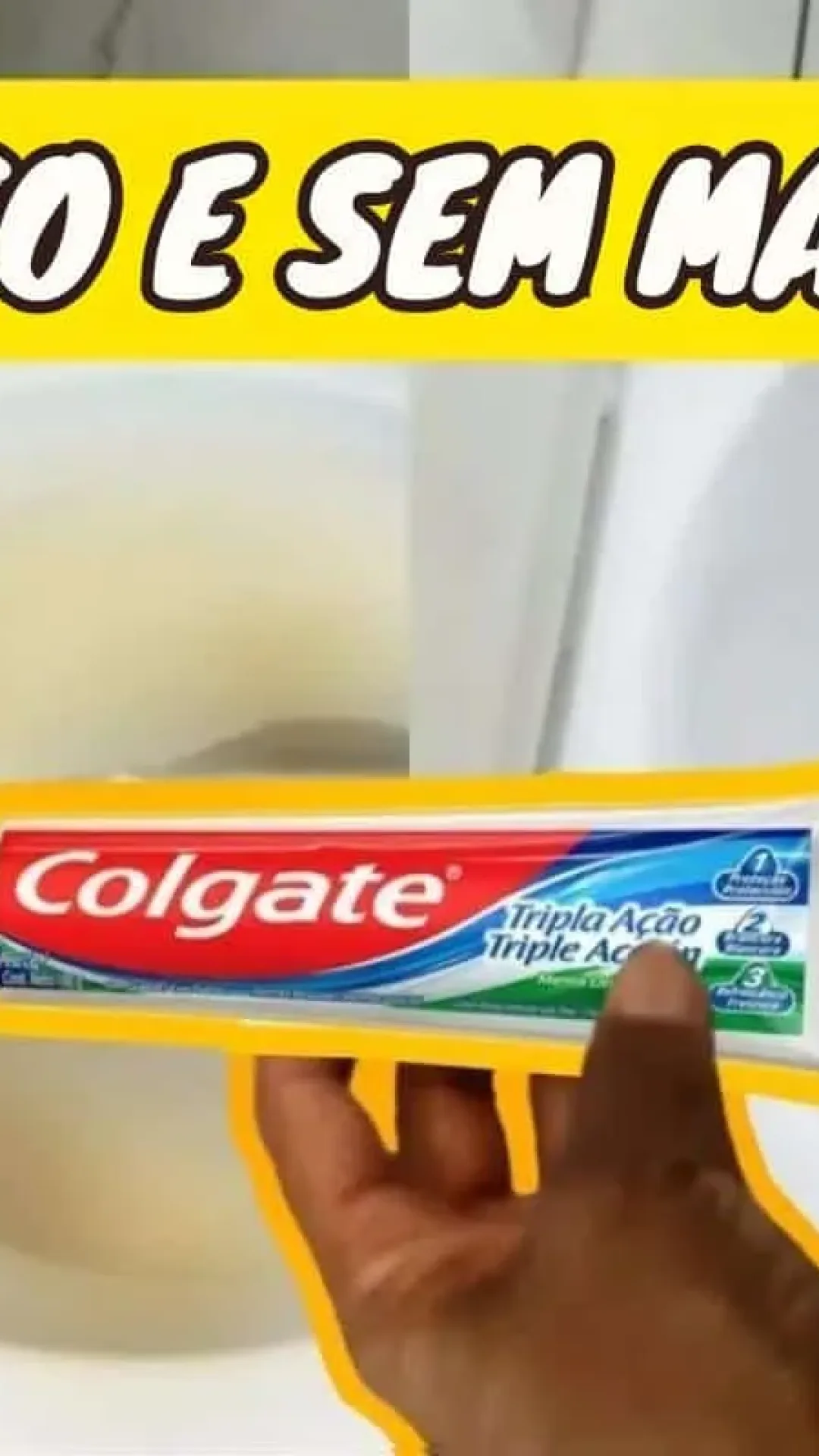Como desencardir banheiro rapidinho com produtos que você já tem em casa