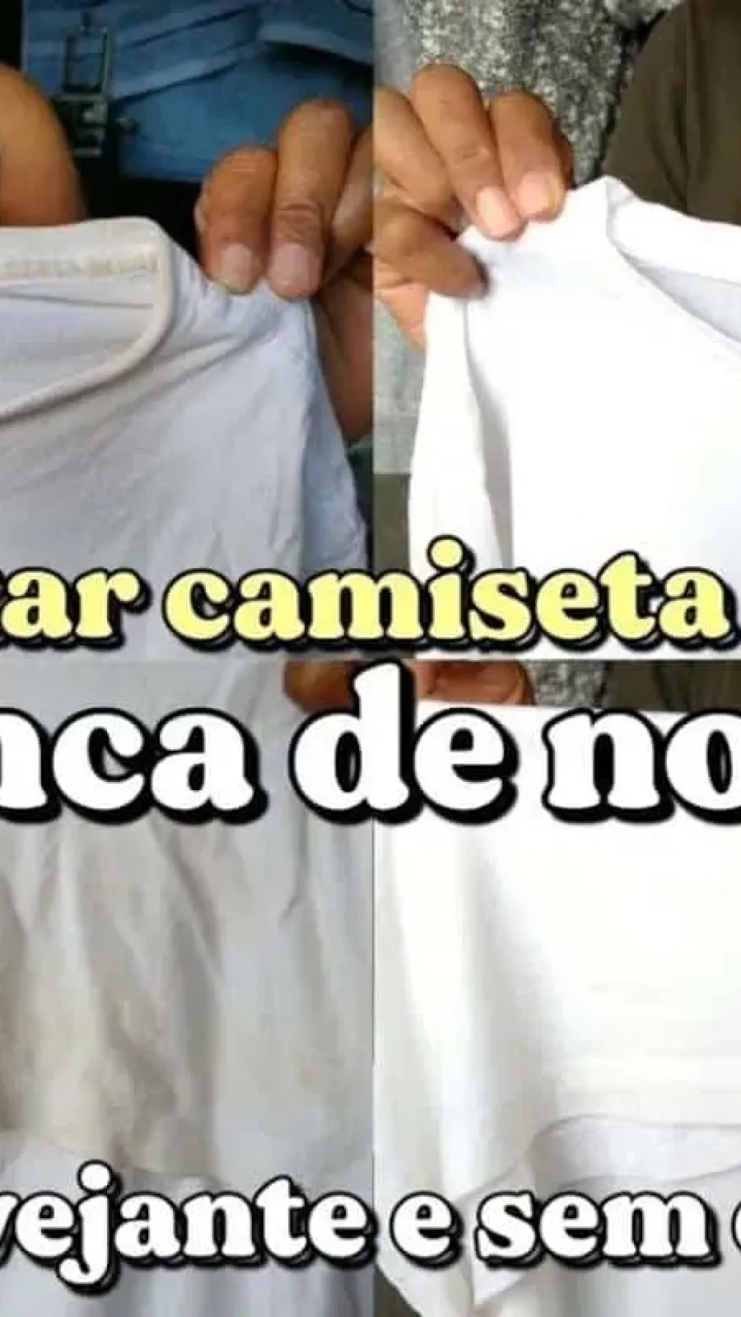 Como desencardir roupa branca: tira qualquer tipo de mancha e encardido em poucos minutos