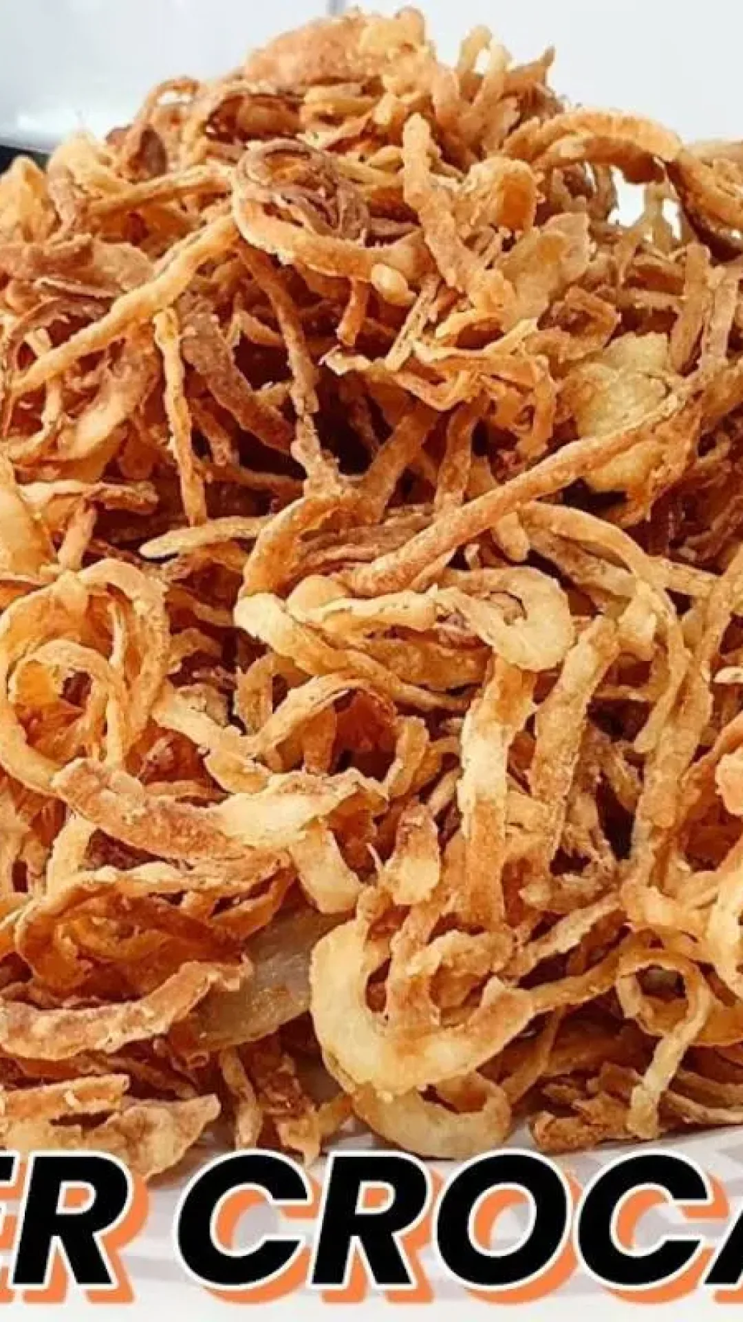 Como fazer cebola crispy sequinha e crocante igual de hamburgueria chique