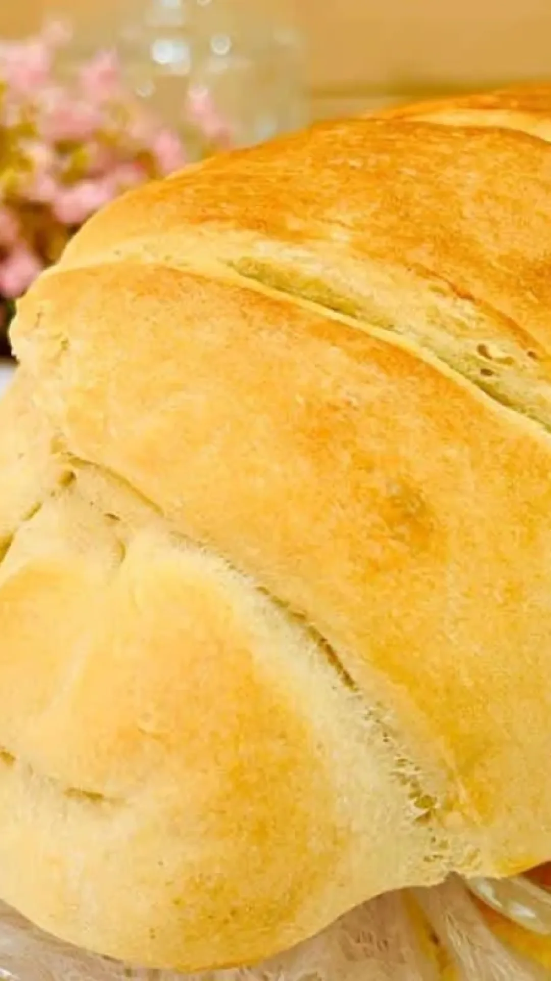 Como fazer pão caseiro sem sovar para o café da manhã e da tarde