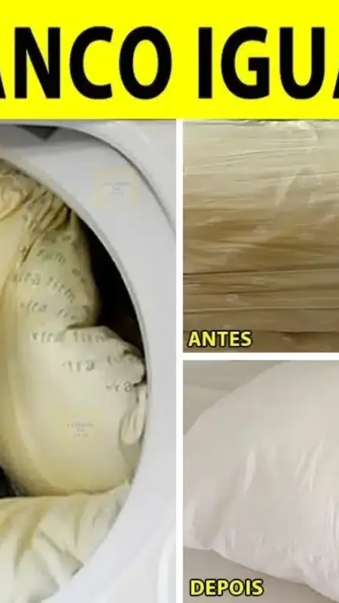 Como lavar travesseiro manchado de mofo: dica super fácil e fica parecendo novinho