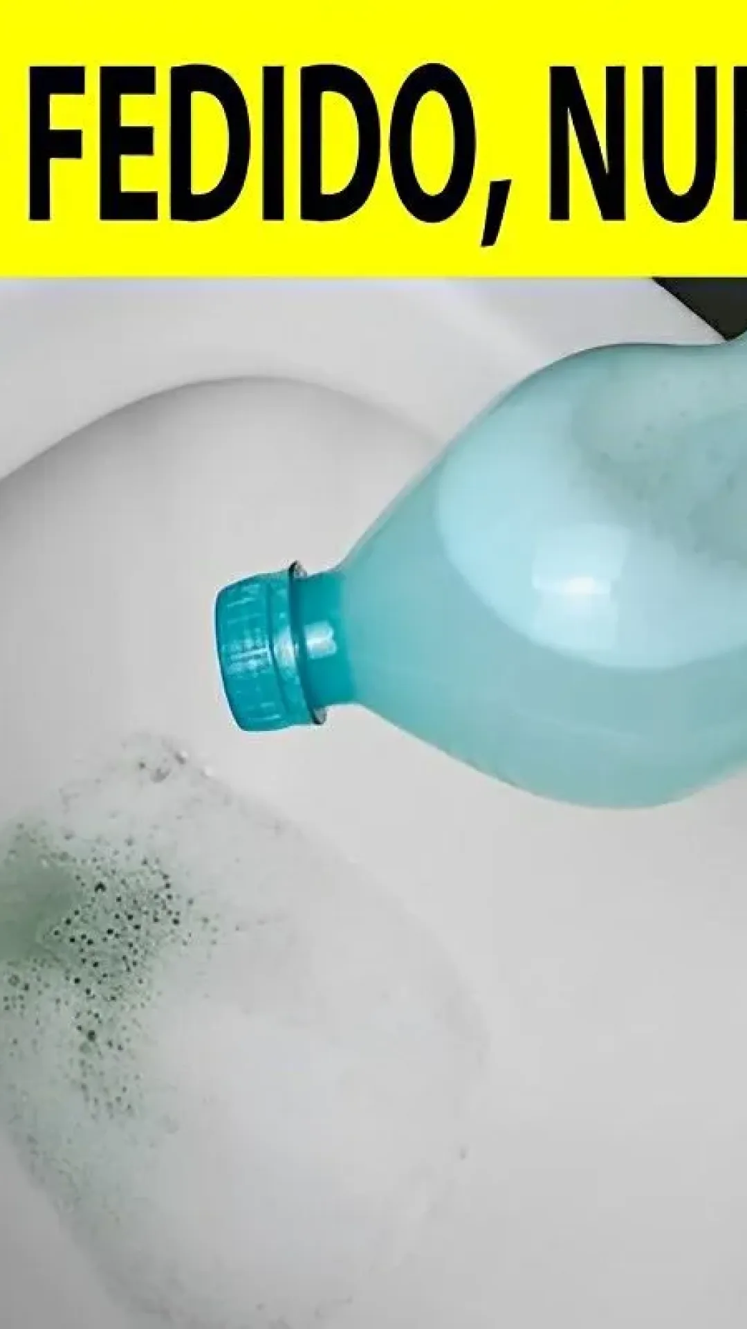 Como tirar mau cheiro do banheiro com essa misturinha caseira de apenas 3 ingredientes