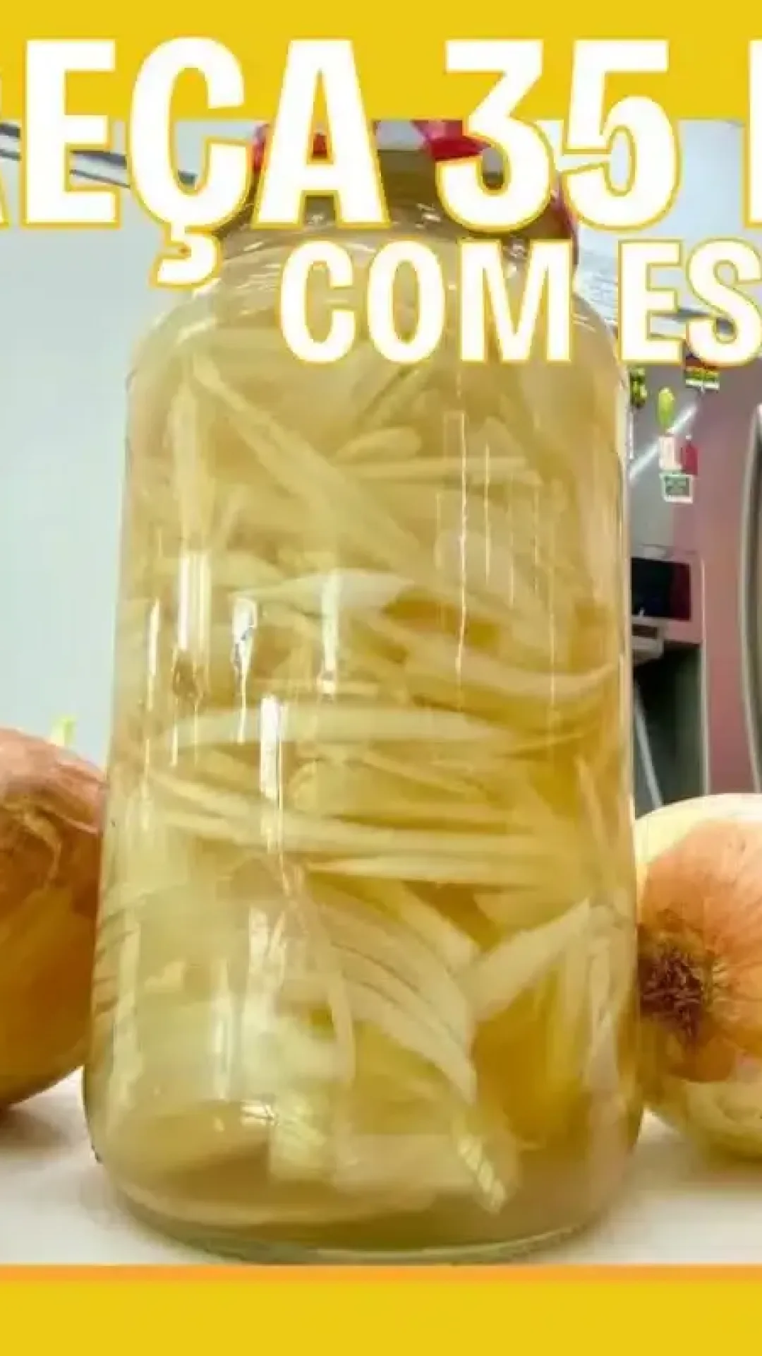 Conserva de cebola: simples de preparar, leve e ajuda muito na sua alimentação saudável