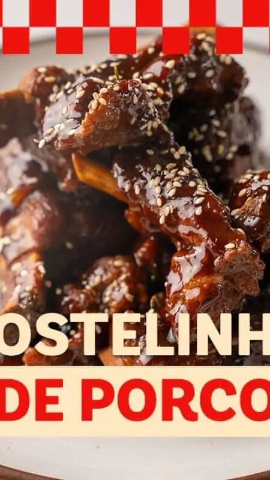 Costelinha de porco assada com sabor caseiro incrível para seu almoço