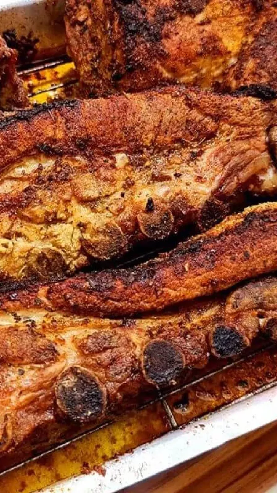 Costelinha de porco assada um prato para completar seu cardápio de natal