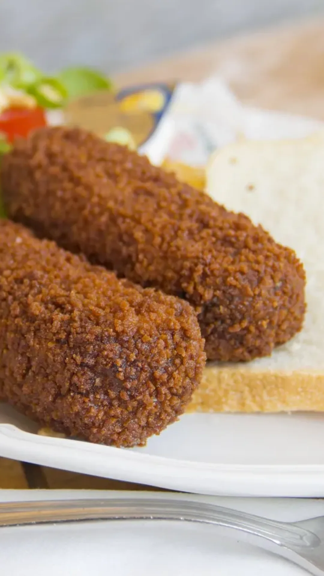 Croquete de carne moída muito fácil e rápido de preparar