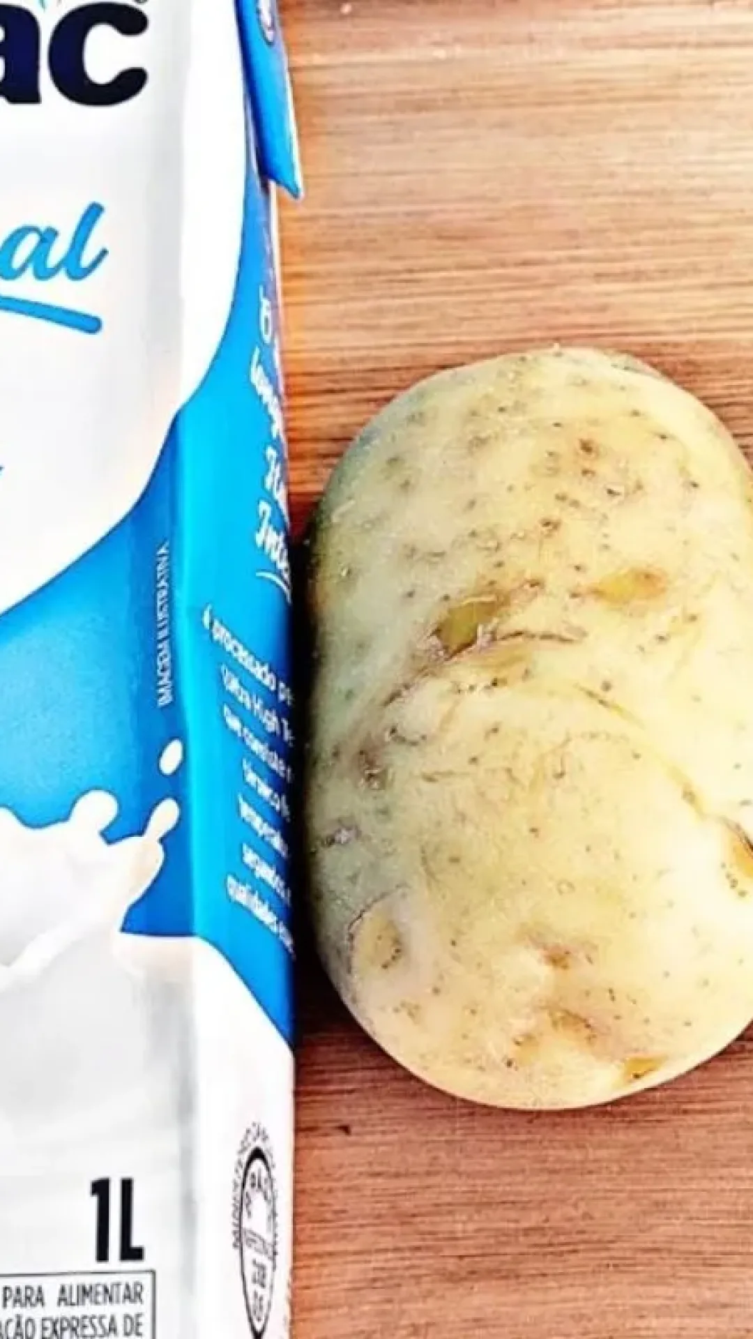 Descobri o segredo dos restaurantes para fazer um purê de batata tão gostoso