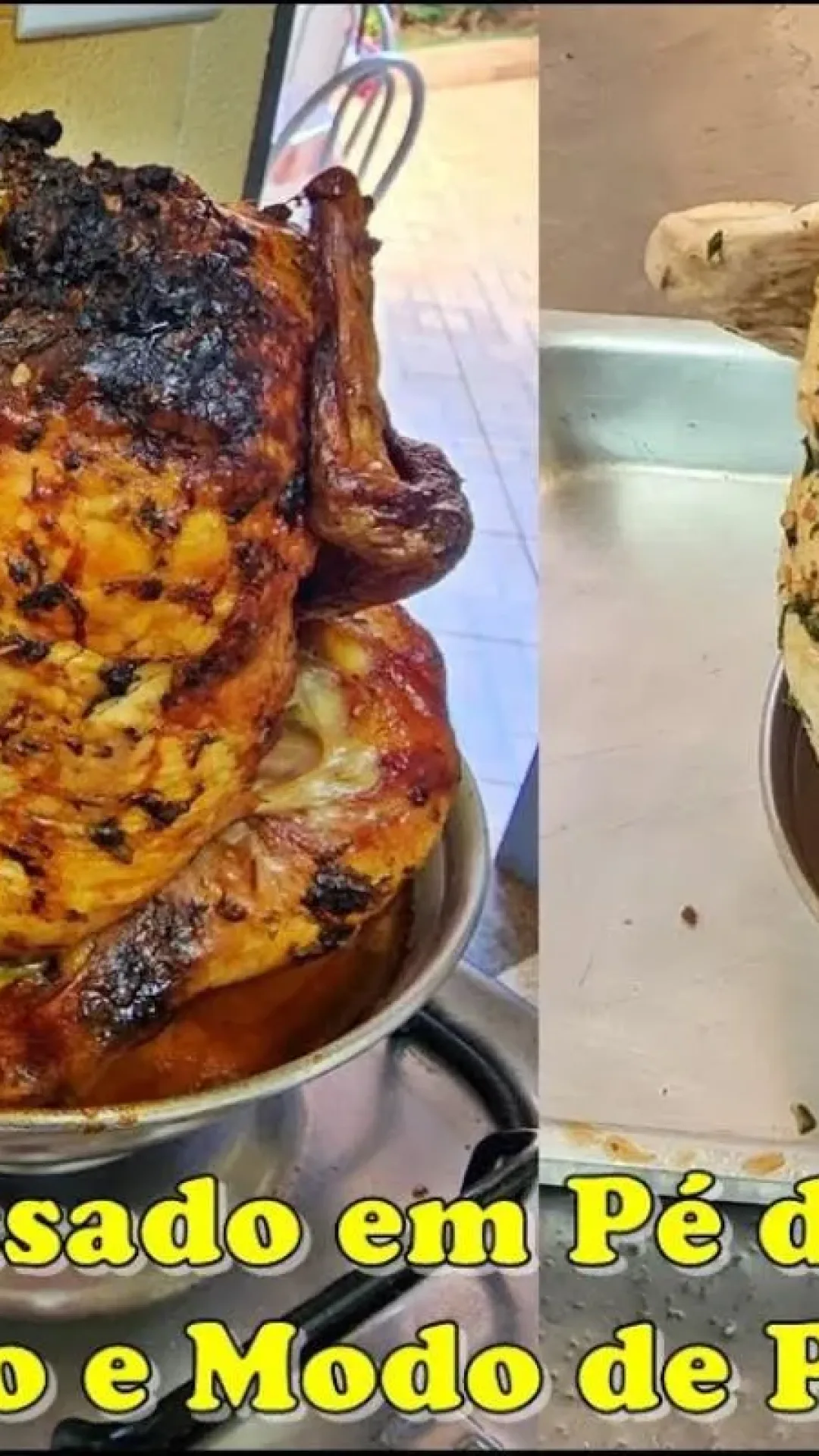 Desse jeito que faço frango assado aos domingos na minha casa