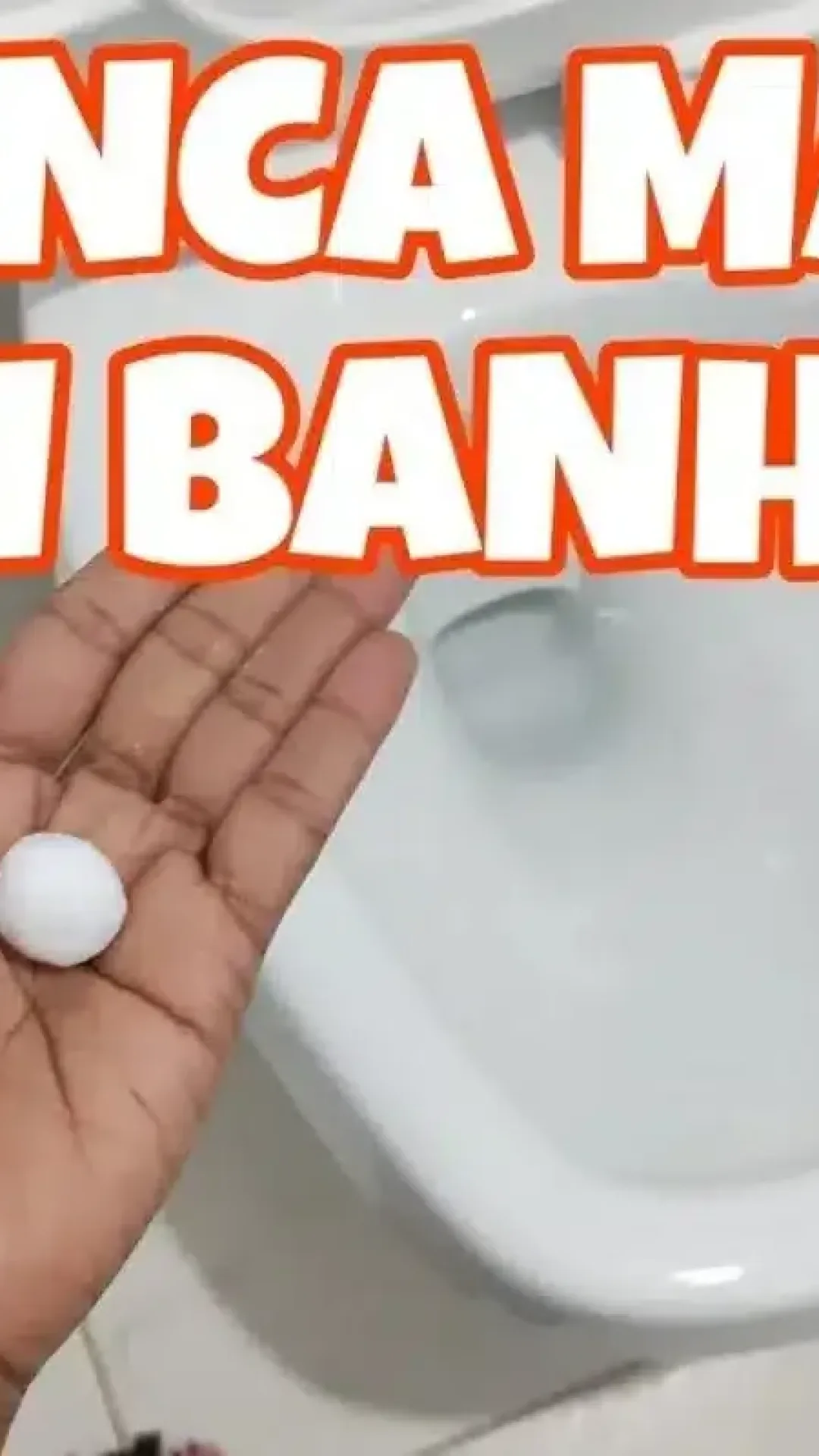 Dica para limpar banheiro: você não imagina o poder que dessas bolinhas