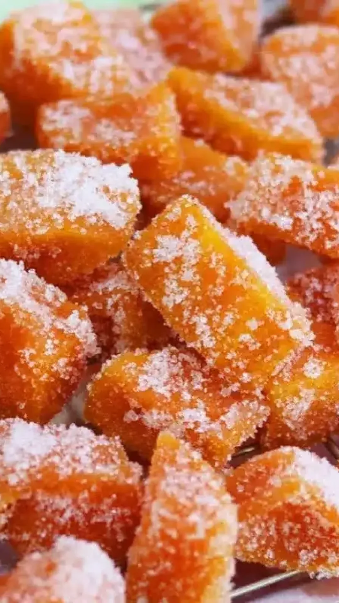 Doce de abóbora cristalizado: durinho por fora, macio por dentro e com sabor de receita da roça