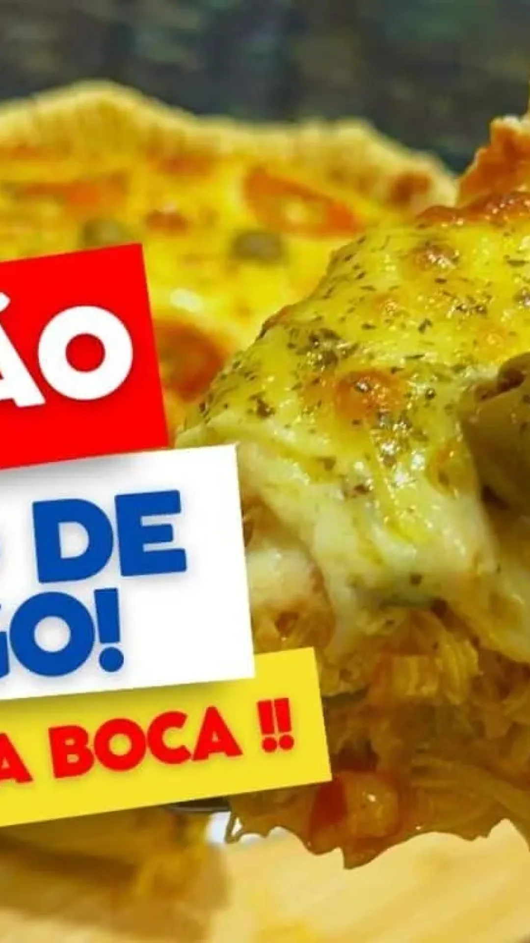 Empadão aberto de frango que desmancha na boca e fica lindo na mesa de fim de ano