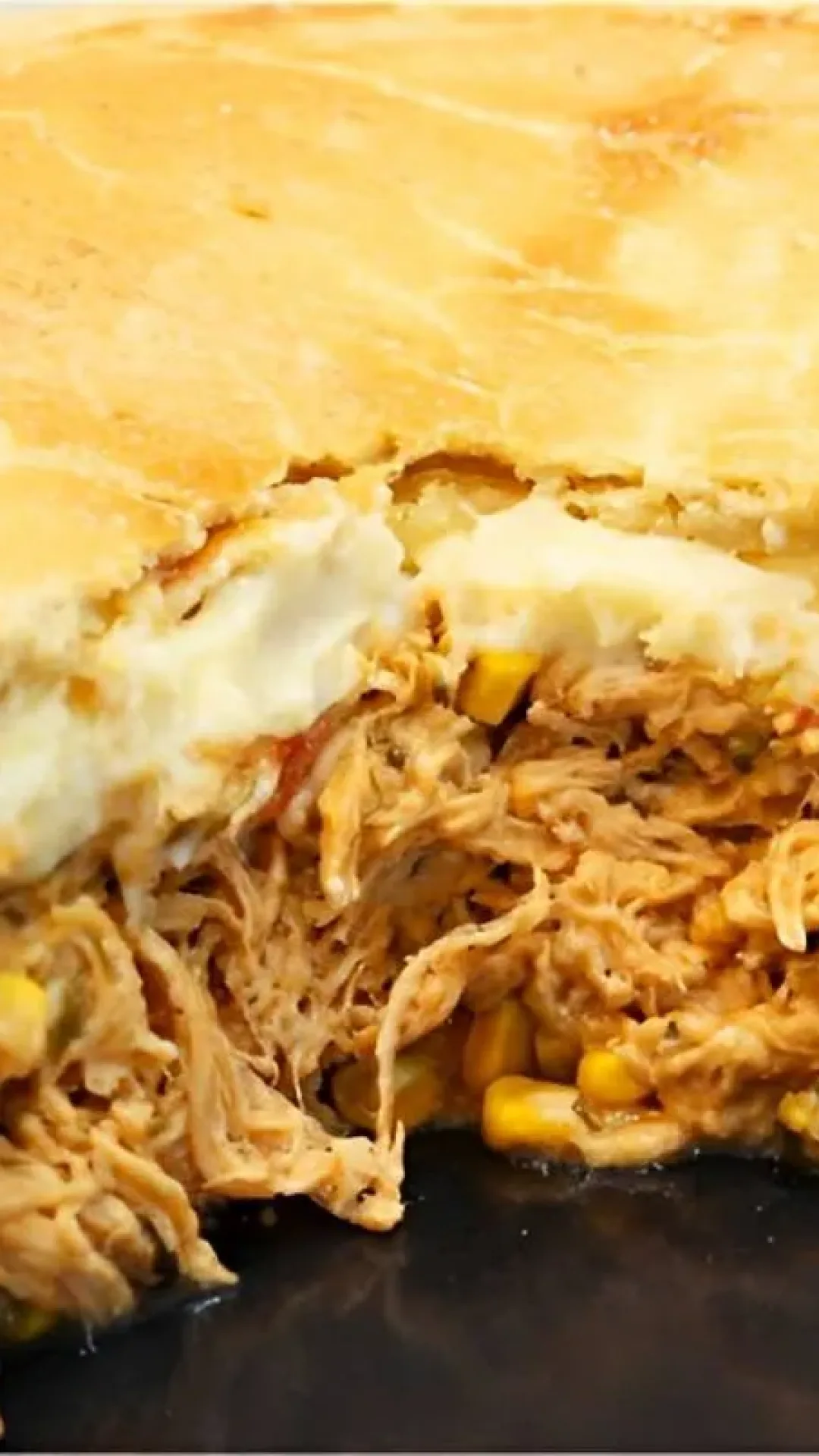 Empadão cremoso de frango com requeijão e milho o melhor do Brasil pra fazer na sua casa