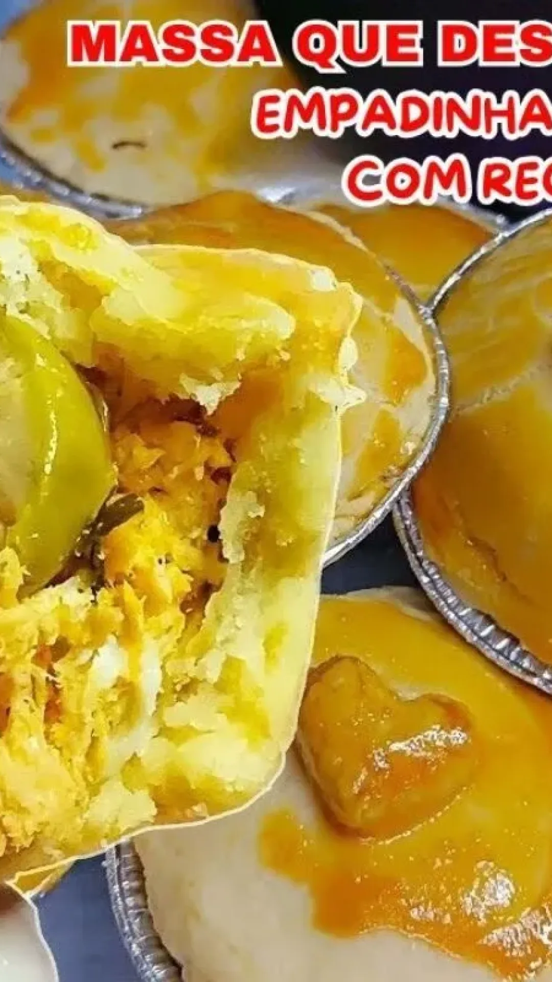 Empadinha de frango com requeijão irresistível: a receita que você queria que desmancha na boca