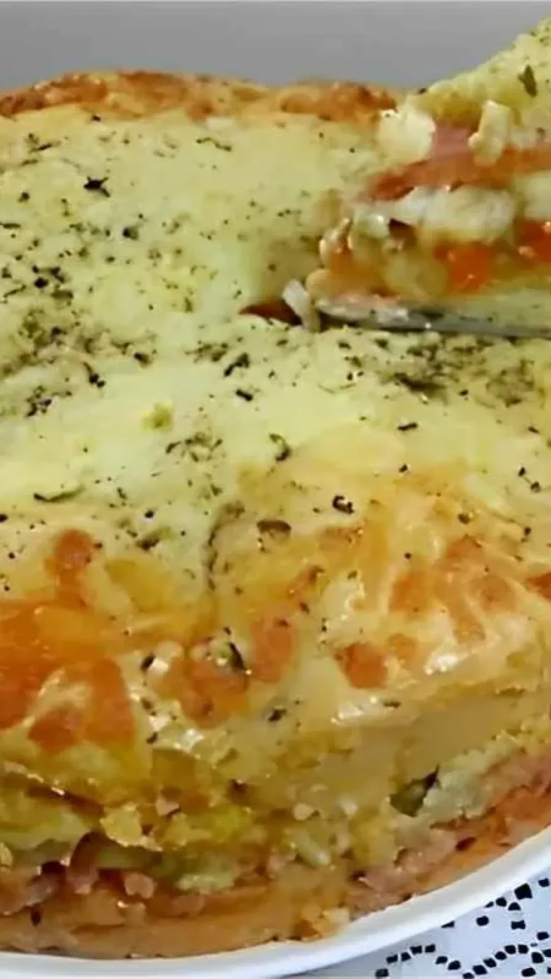 Essa torta portuguesa é a alegria da minha família tenho que fazer toda semana