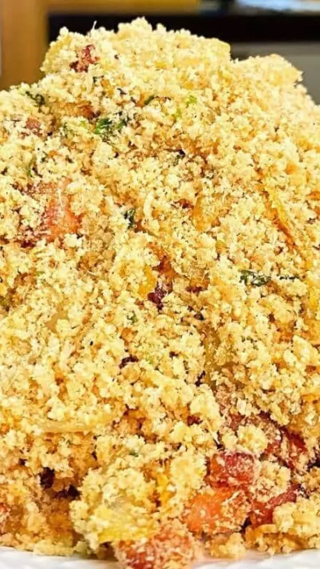 Farofa crocante e deliciosa: tão gostosa que dá vontade de comer todo dia