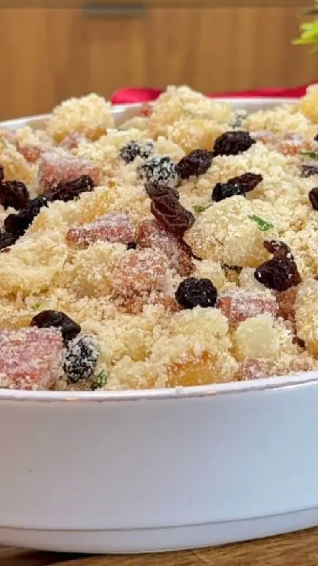 Farofa de bacon com abacaxi, perfeita para acompanhar suas refeições ou um churrasco