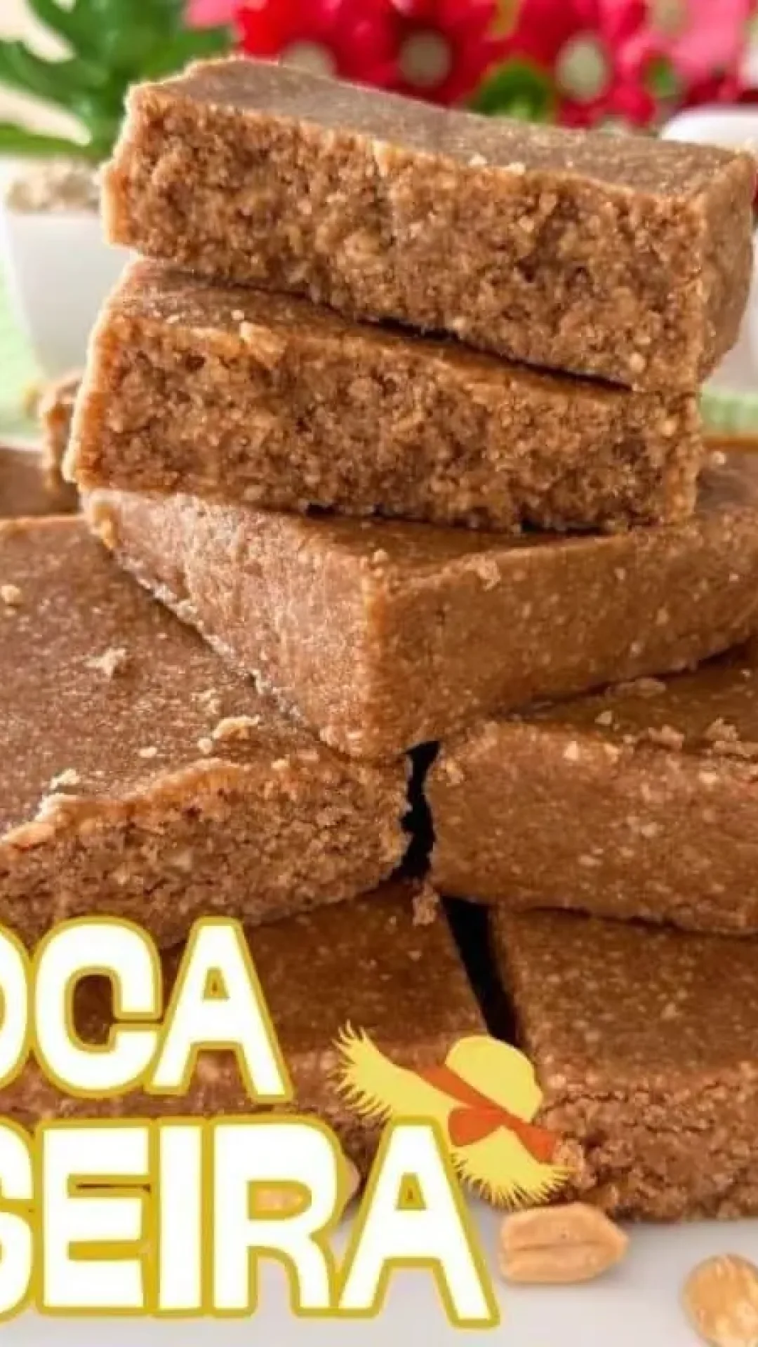 Festa junina chegando então já aprenda a fazer essa paçoca caseira deliciosa