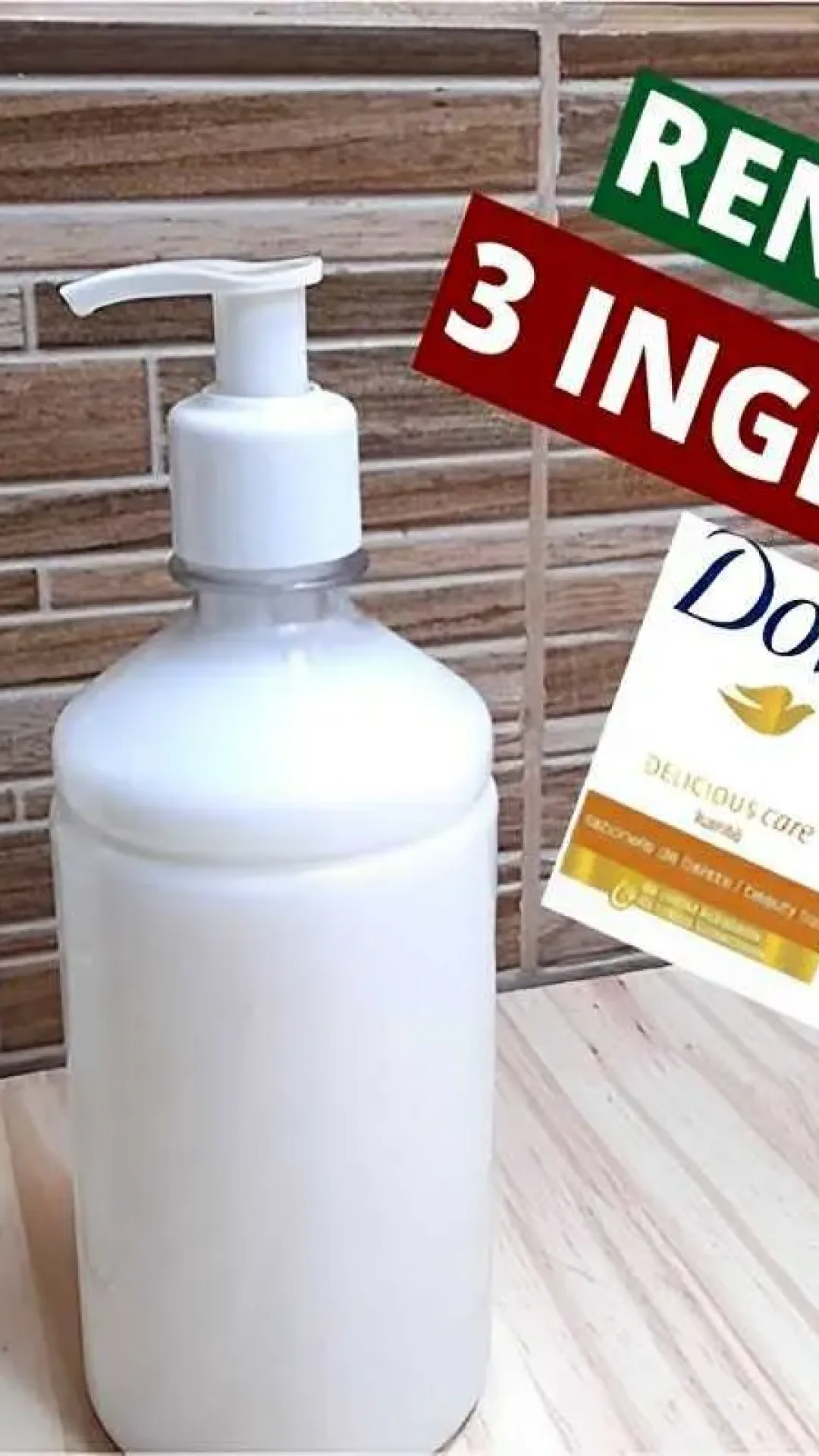 Fiz 1 litro de sabonete líquido caseiro da melhor qualidade com apenas 3 ingredientes