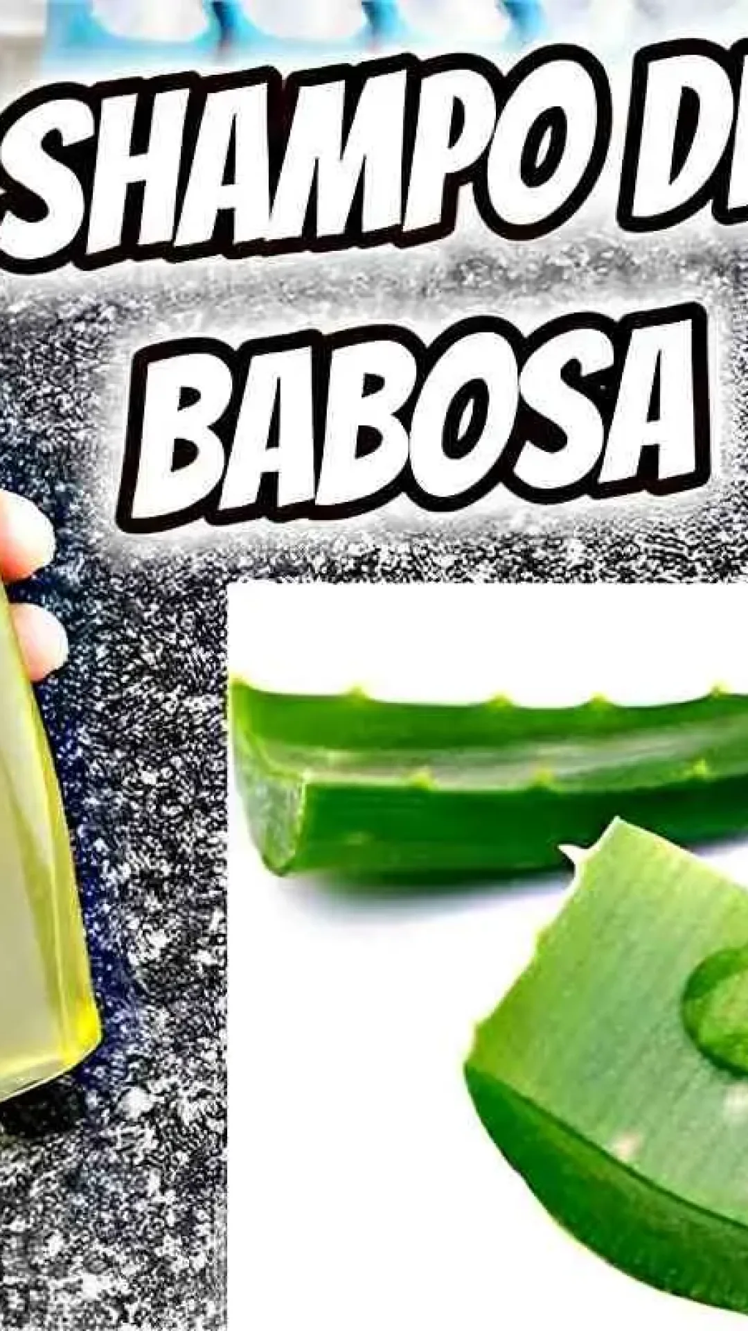 Fiz esse shampoo de babosa caseiro de 2 ingredientes e meus cabelos estão muito mais fortes e saudáveis