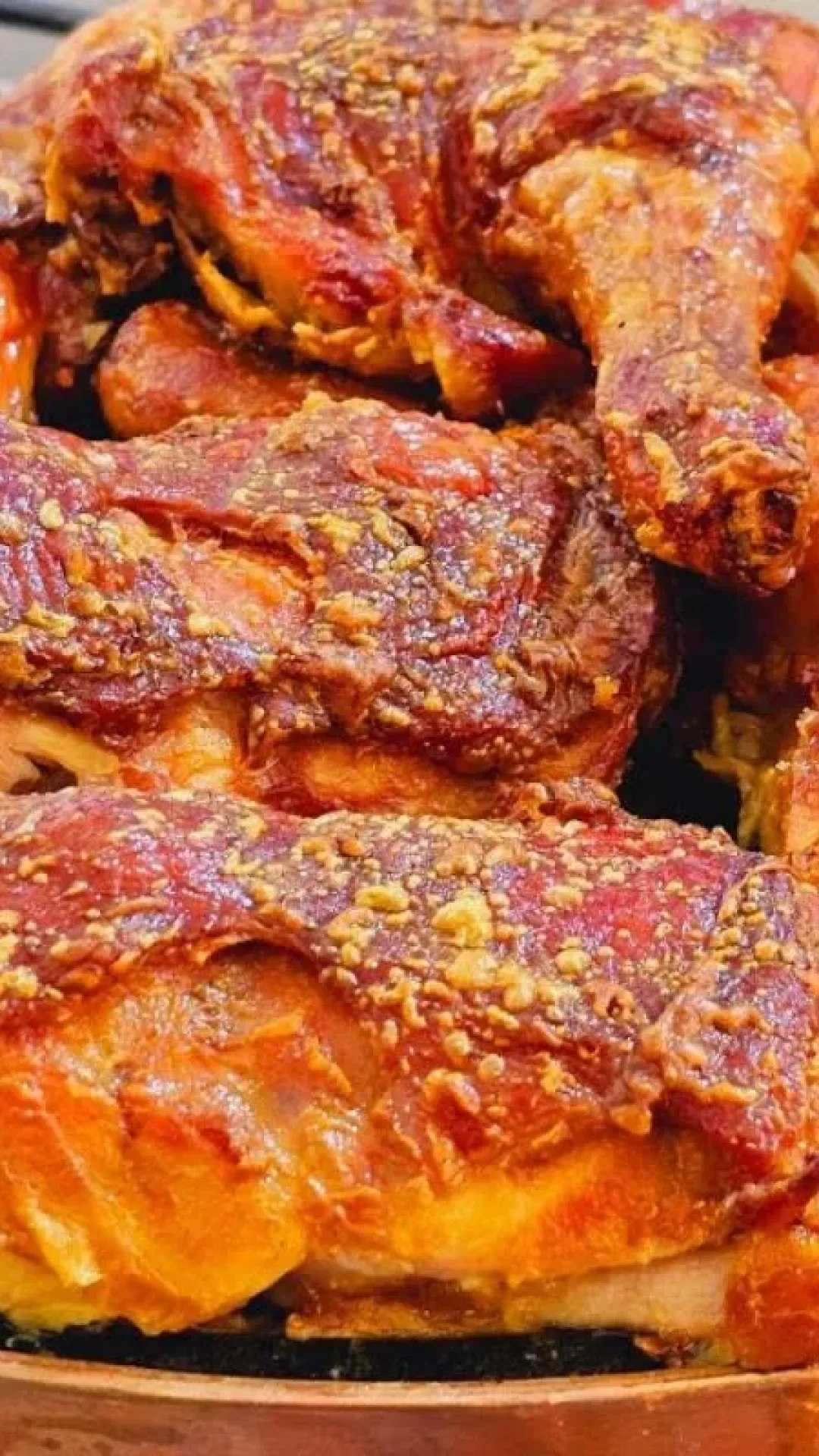 Frango assado na maionese macio suculento e muito simples de preparar