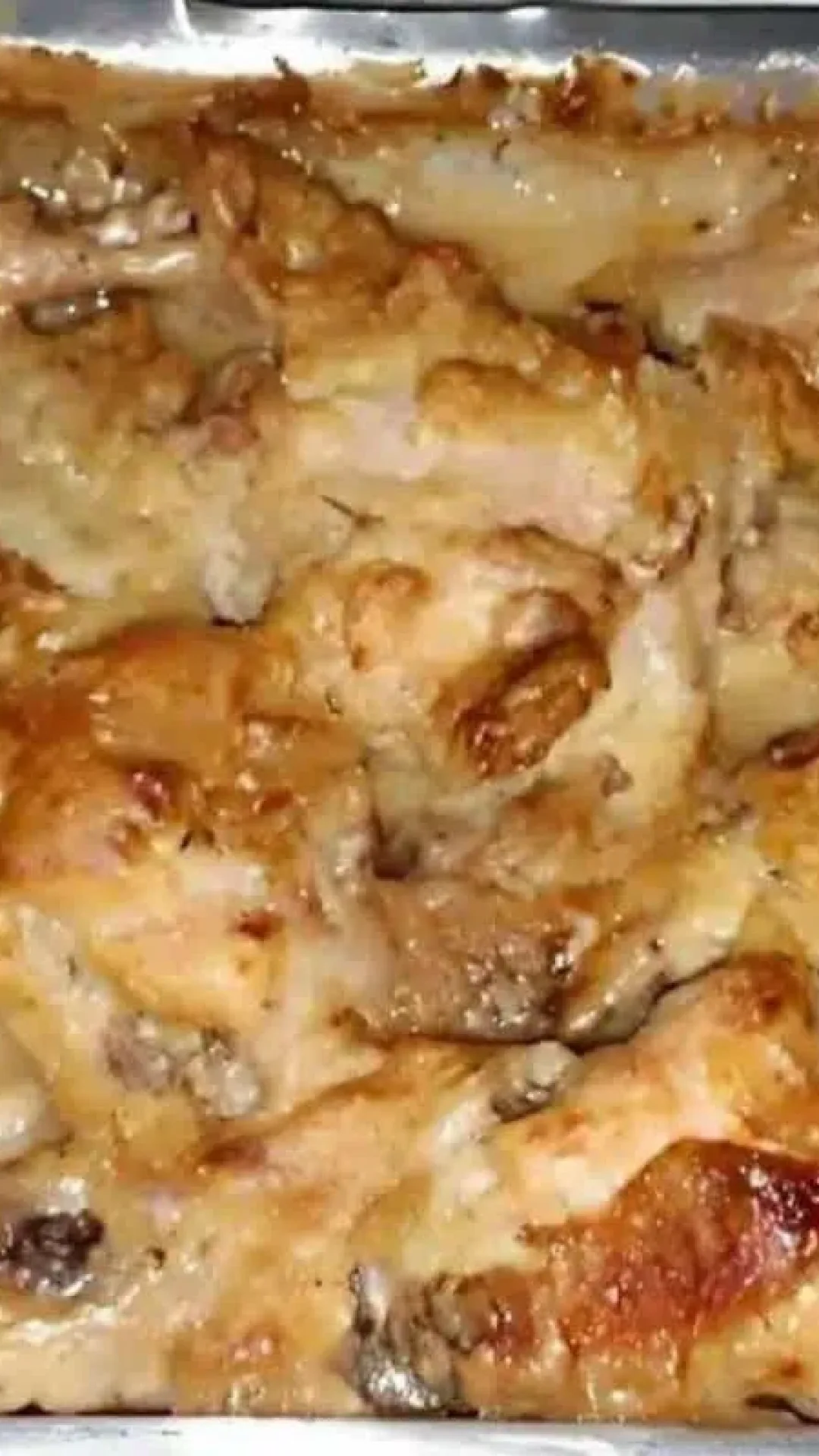 Frango com creme de cebola assado no forno que não seca e fica perfeito