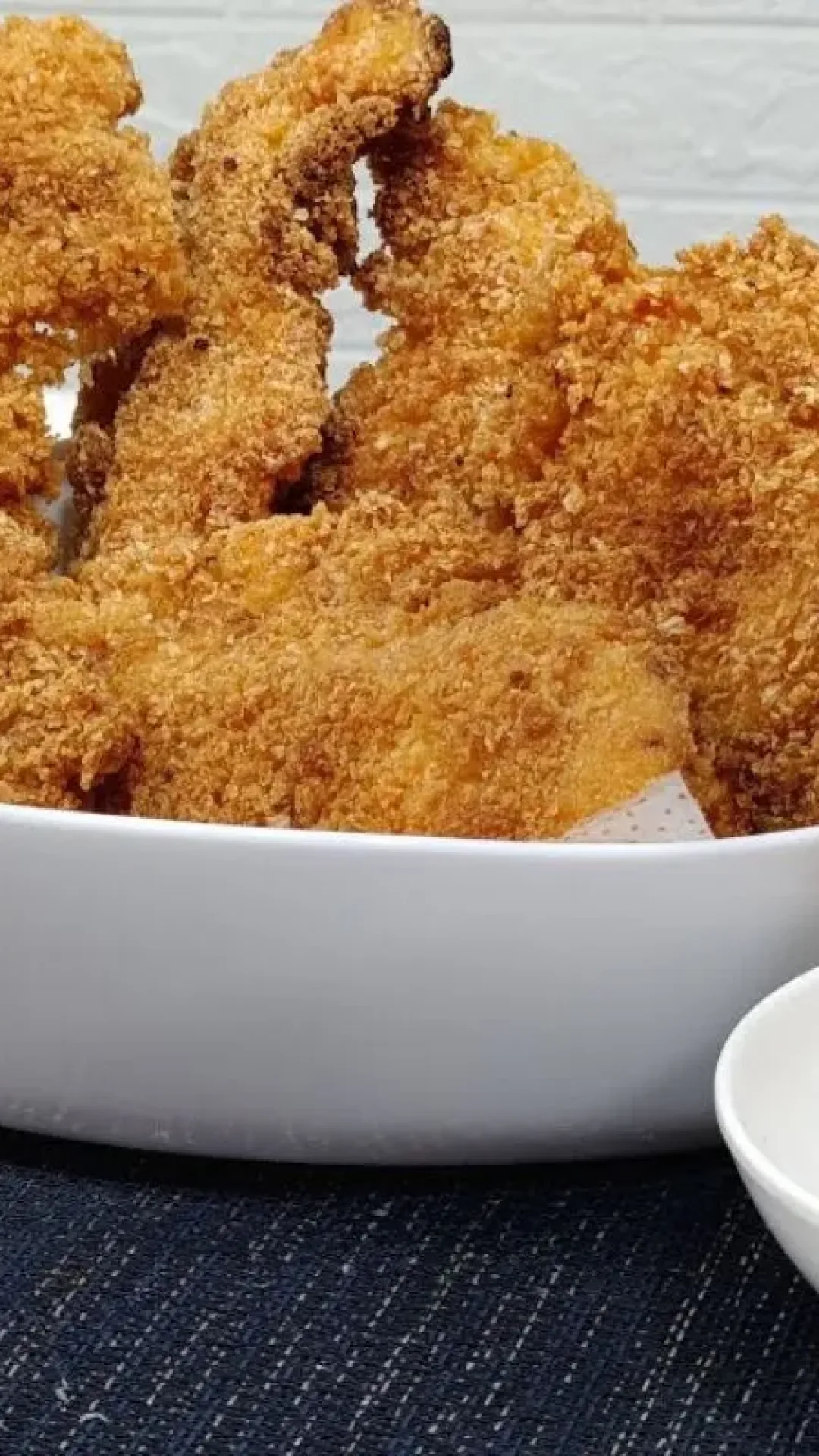 Frango crocante por fora que não solta a casquinha depois de pronto