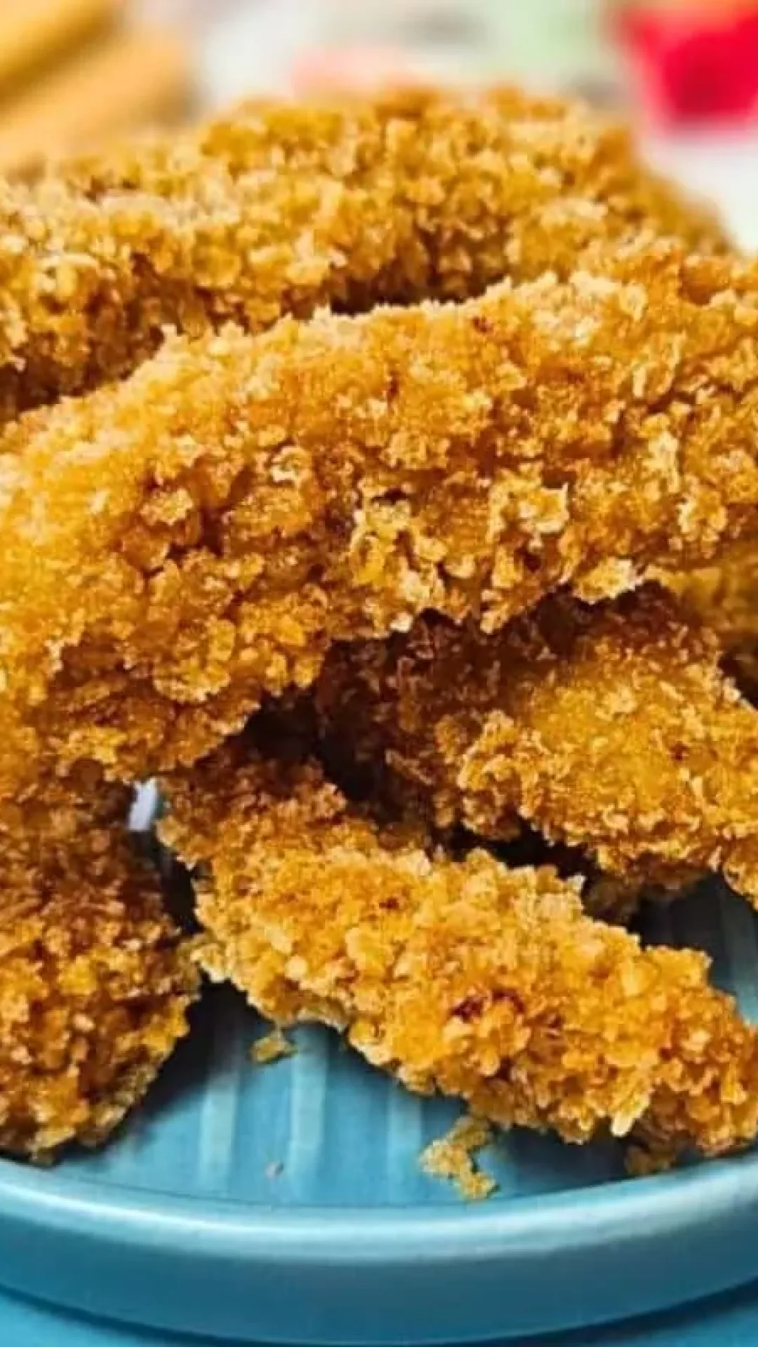 Frango frito oriental com um segredo especial para ficar sequinho e crocante