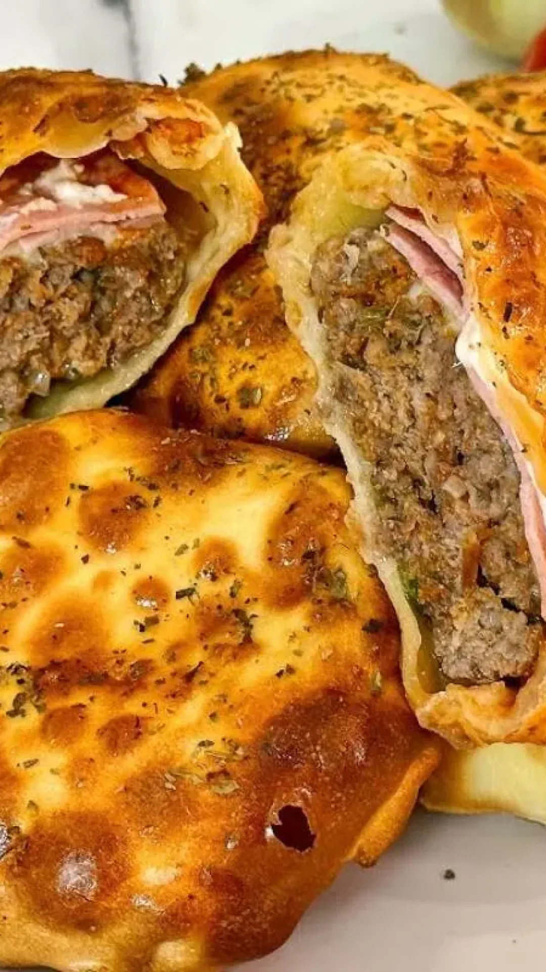 Lanchão de carne moída feito na air fryer e nem precisa fazer massa